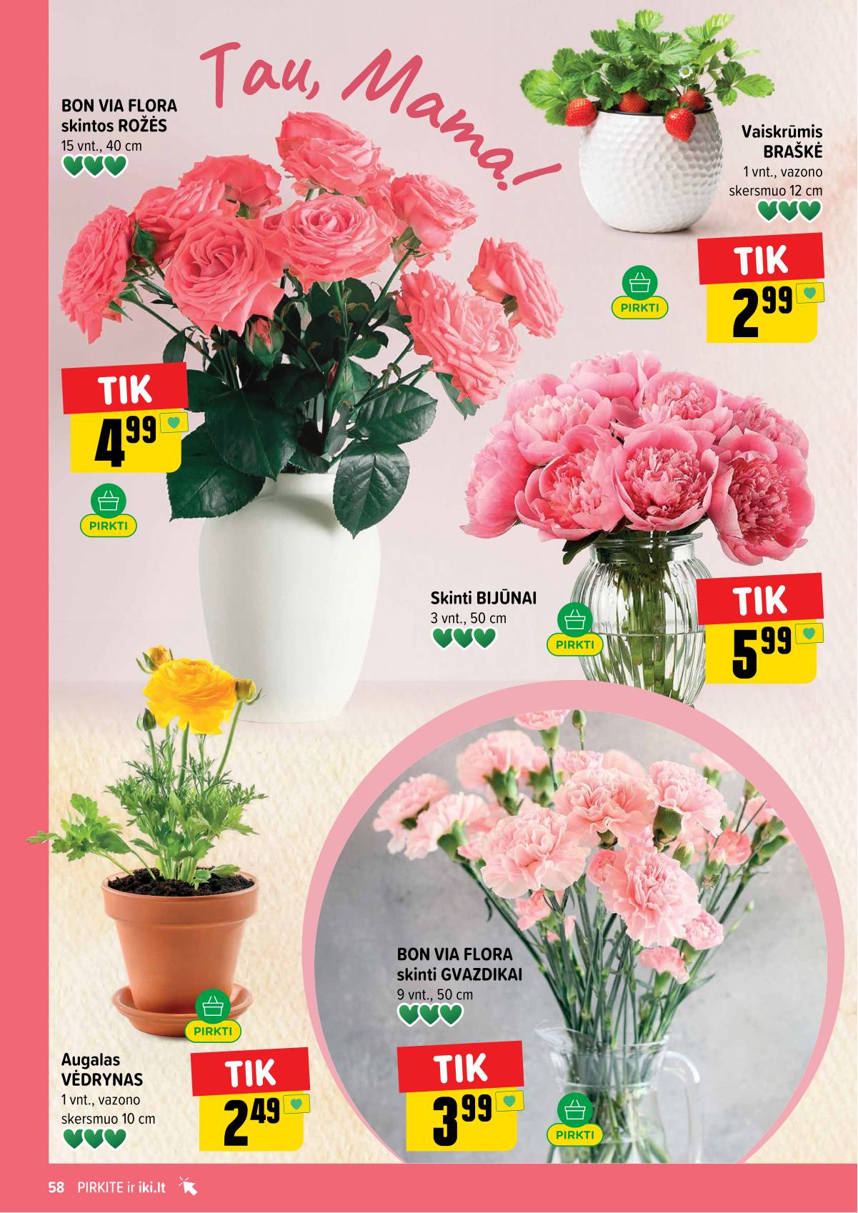 Iki - IKI akcijų leidinys 58 puslapis