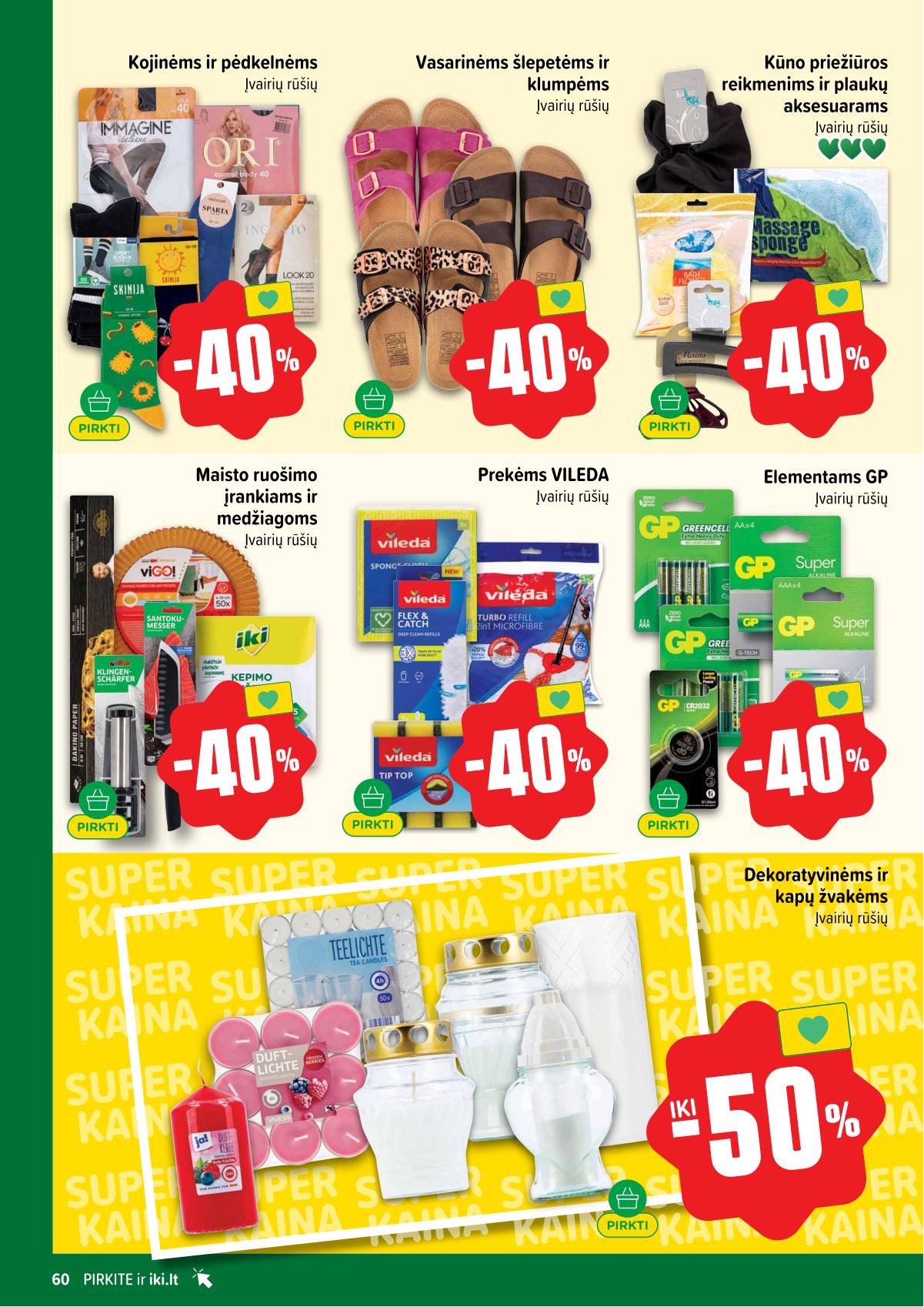 Iki - IKI akcijų leidinys 60 puslapis