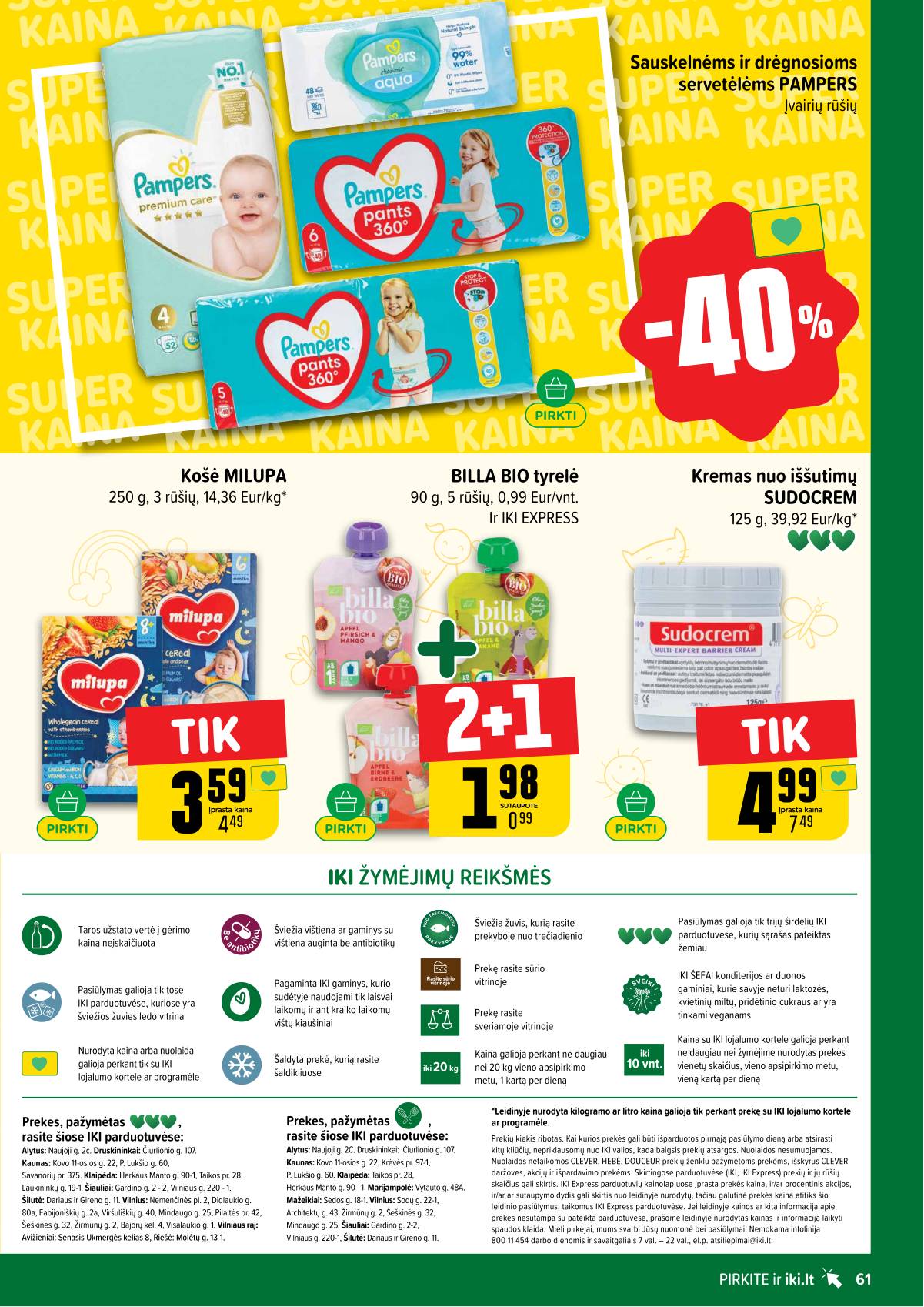 Iki - IKI akcijų leidinys 61 puslapis