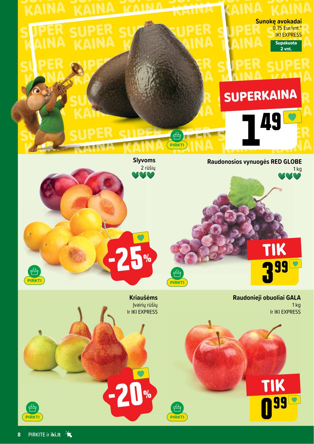 Iki - IKI akcijų leidinys 8 puslapis