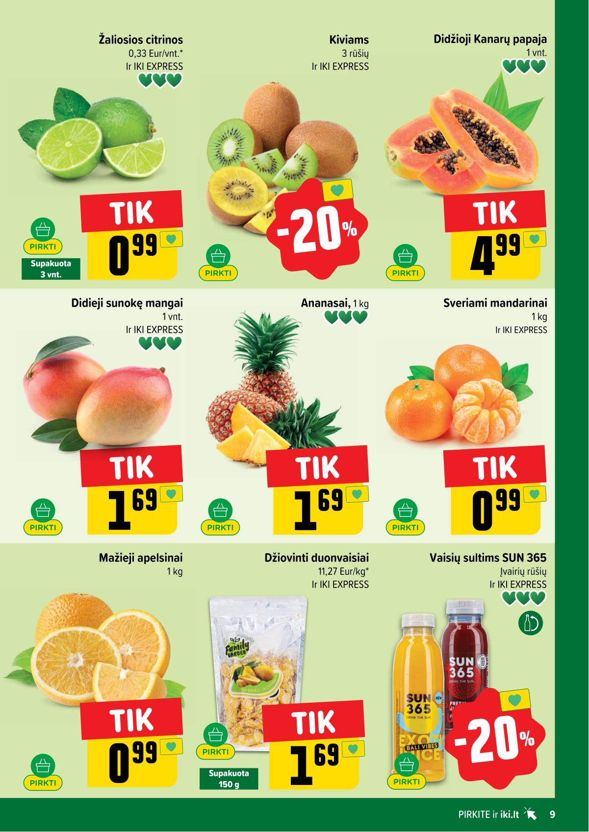 Iki - IKI akcijų leidinys 9 puslapis