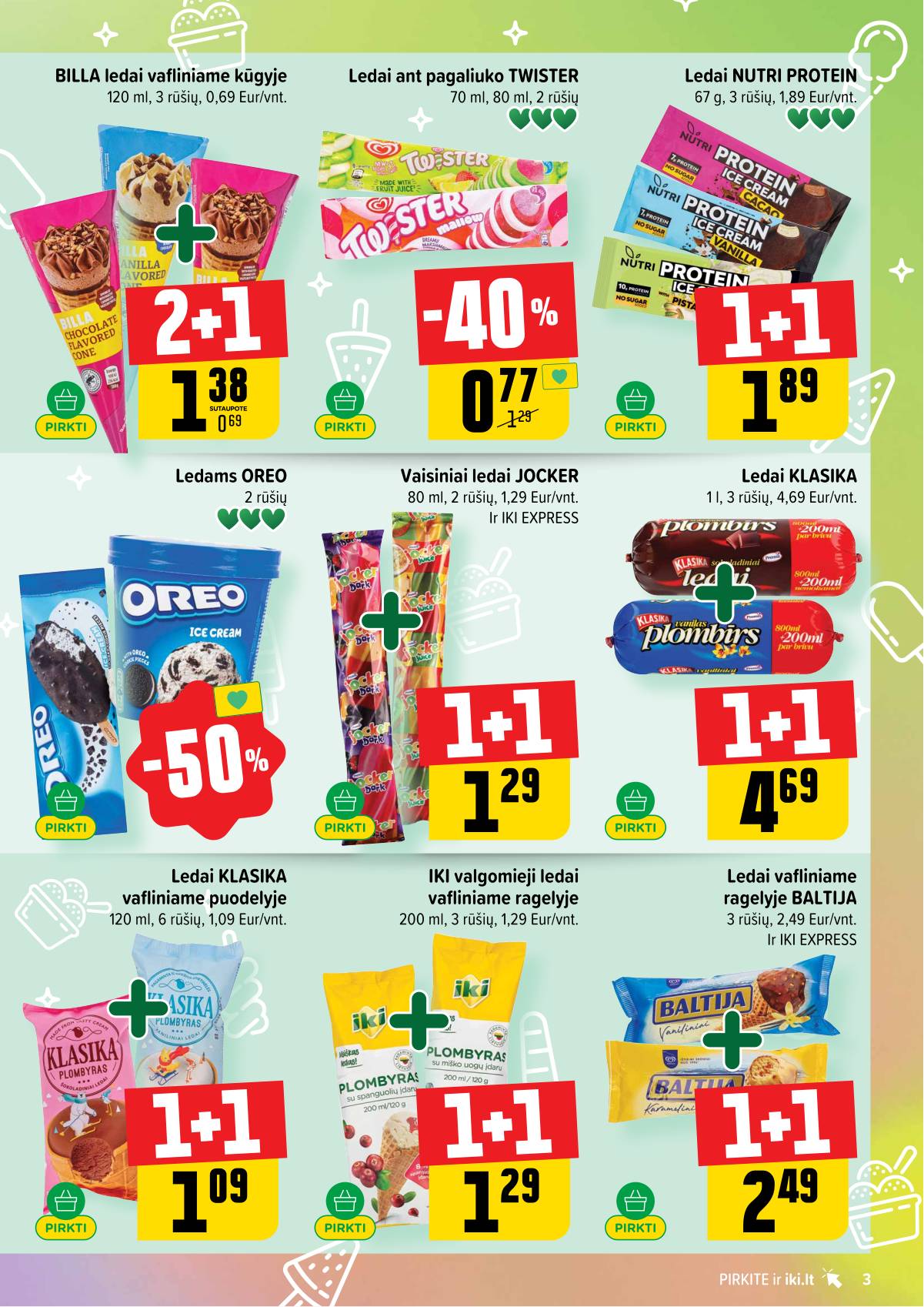 Iki - IKI akcijų leidinys 3 puslapis
