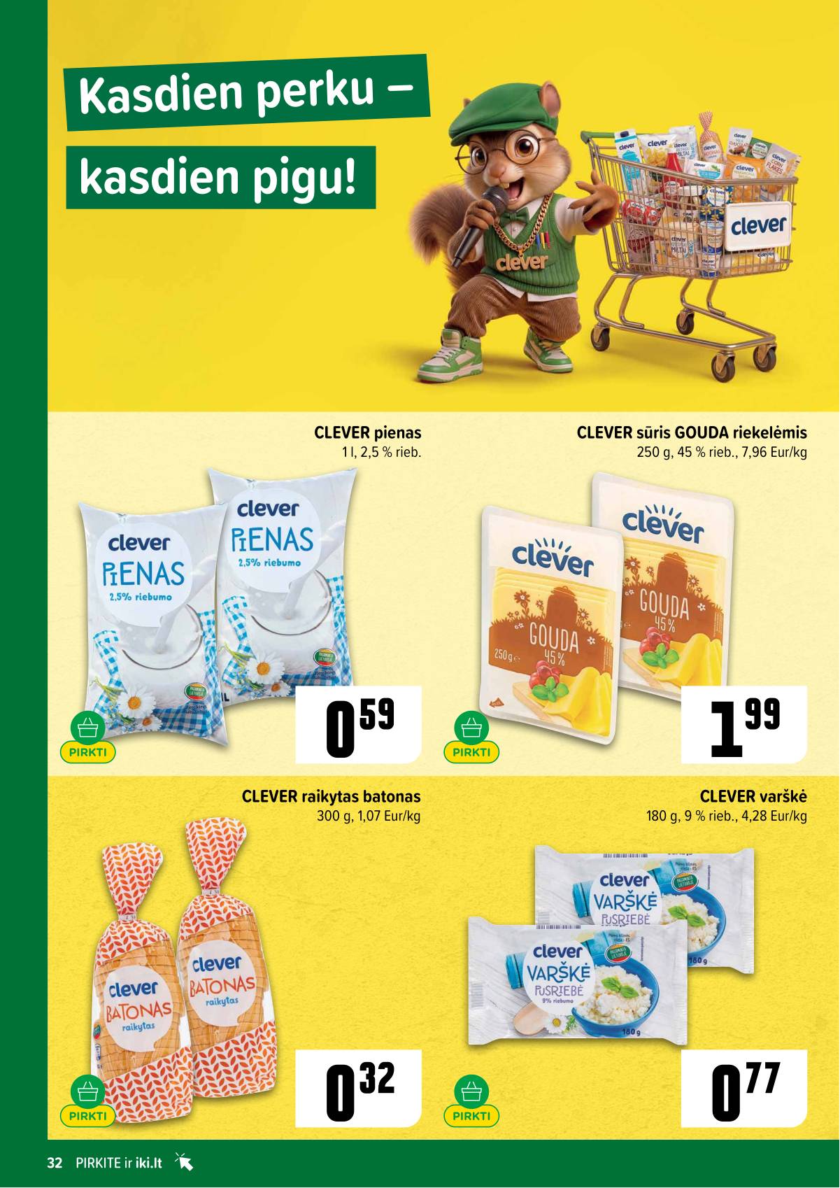 Iki - IKI akcijų leidinys 32 puslapis