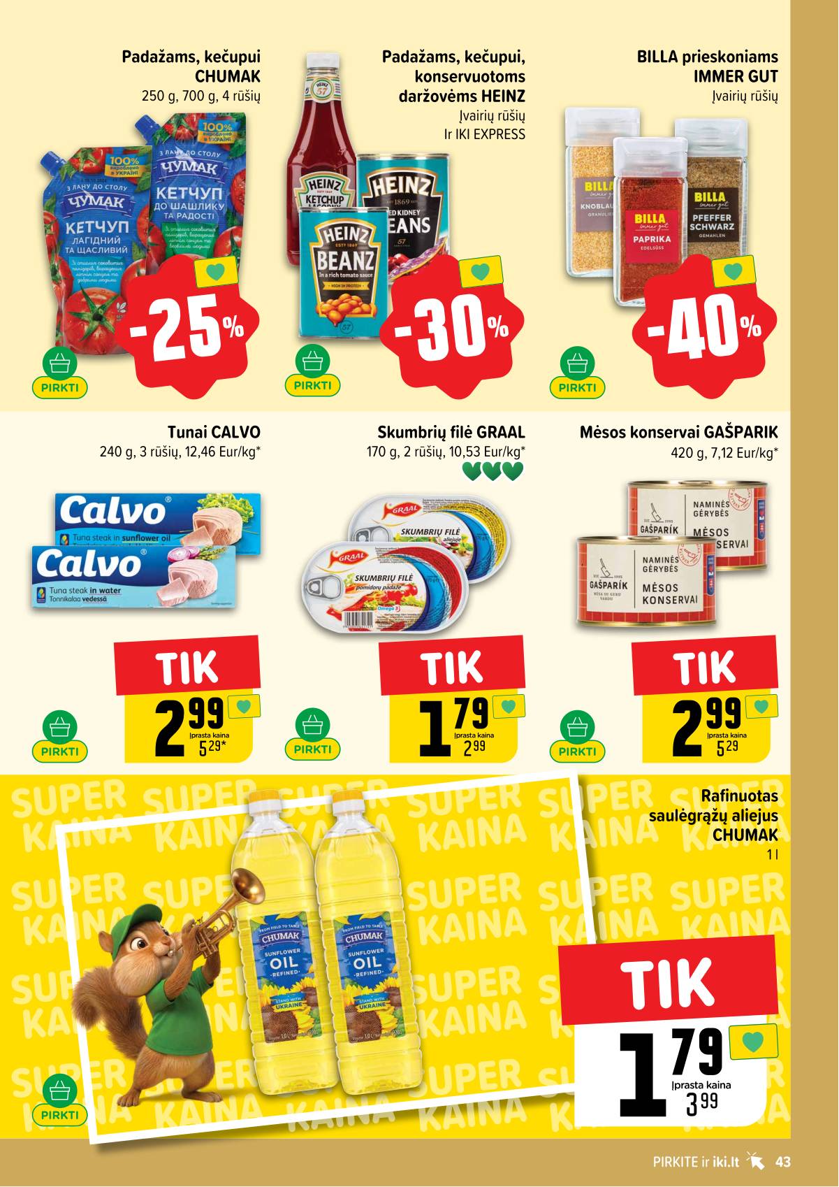 Iki - IKI akcijų leidinys 43 puslapis