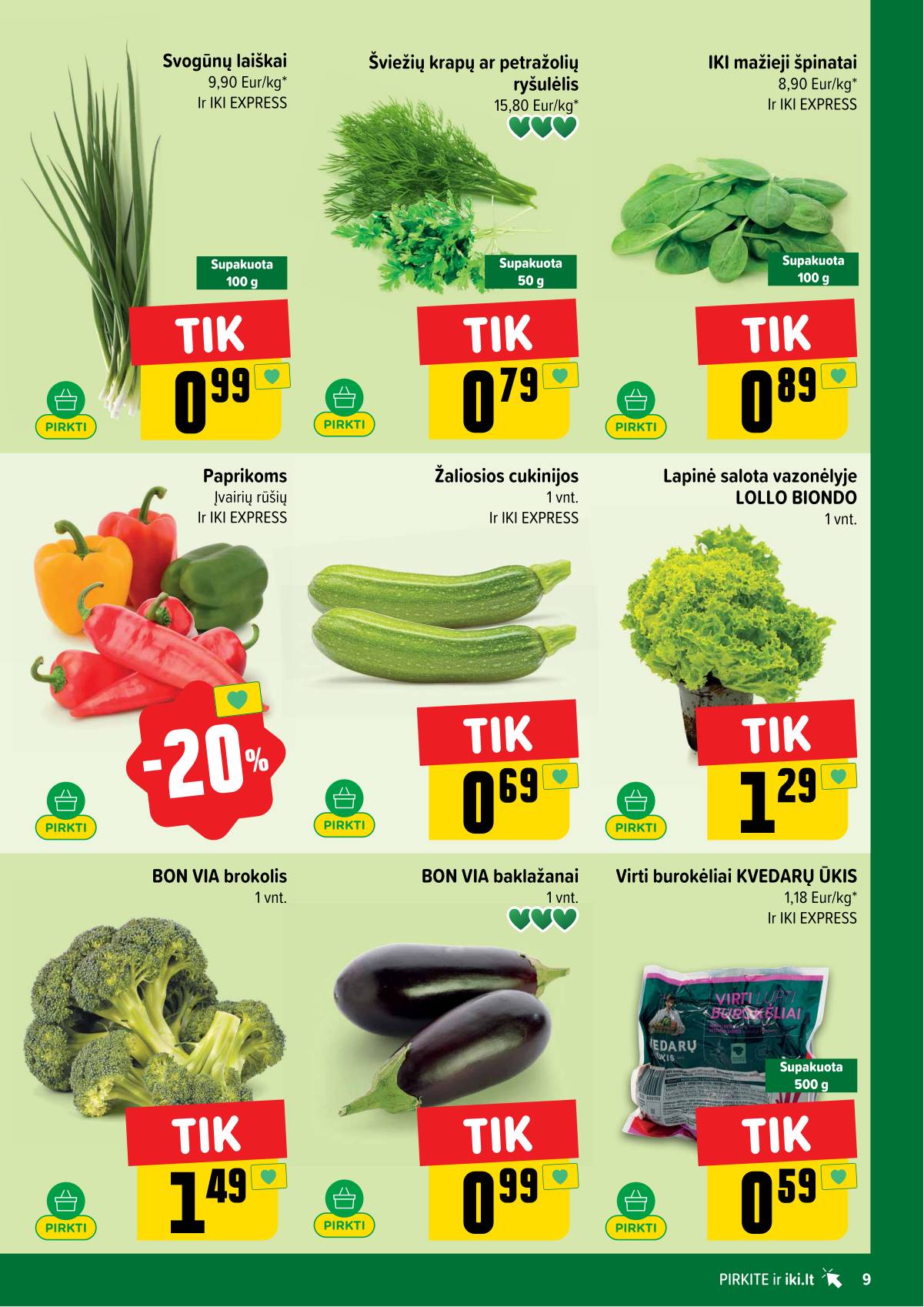 Iki - IKI akcijų leidinys 9 puslapis