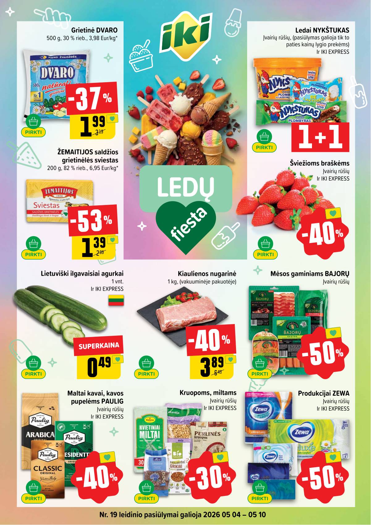 Iki - IKI akcijų leidinys 1 puslapis