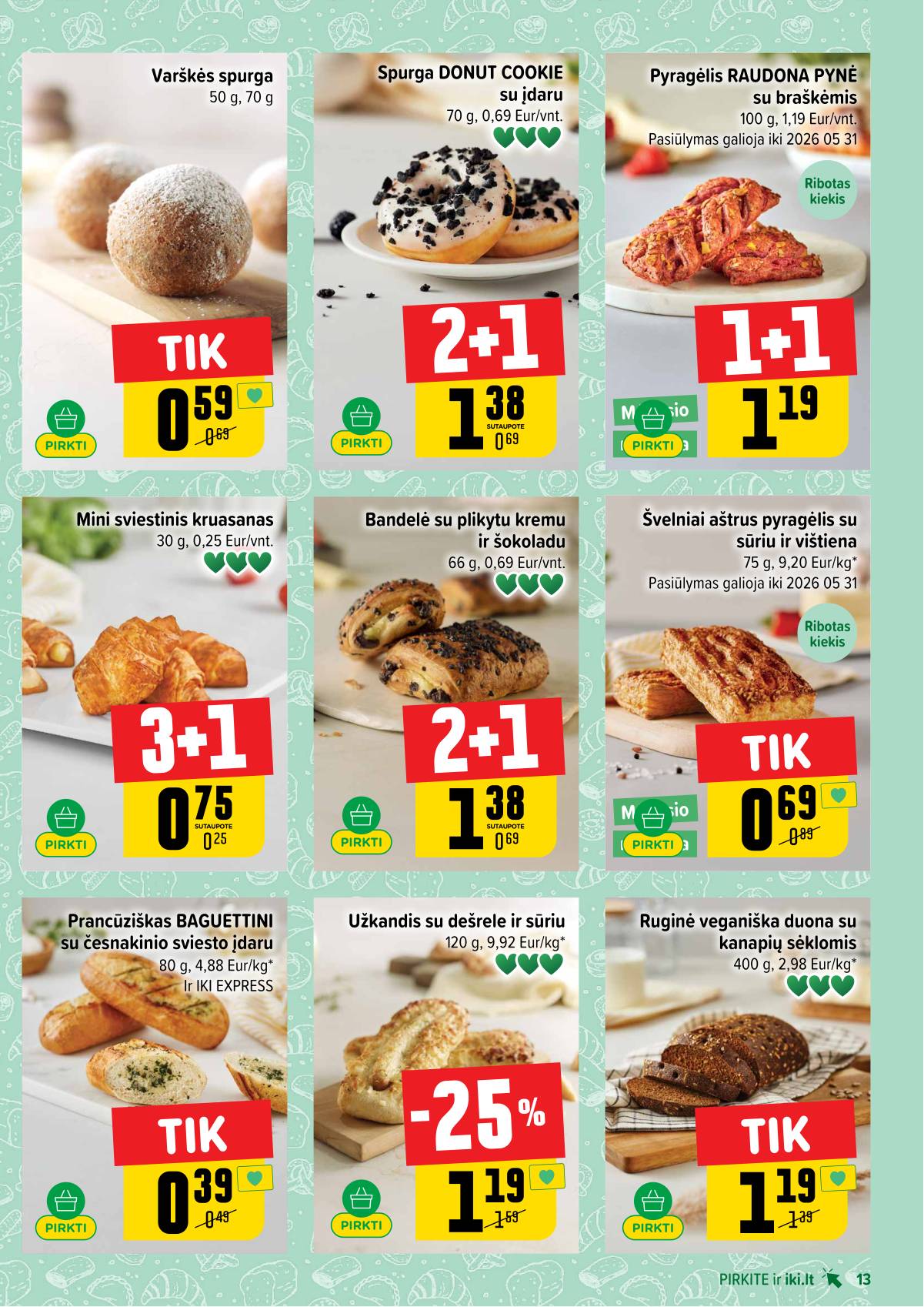 Iki - IKI akcijų leidinys 13 puslapis