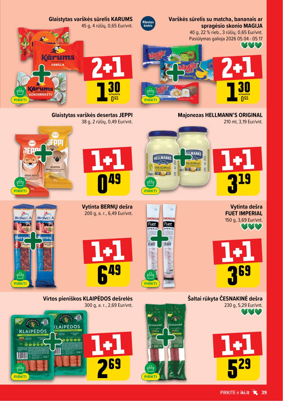 Iki - IKI akcijų leidinys 39 puslapis