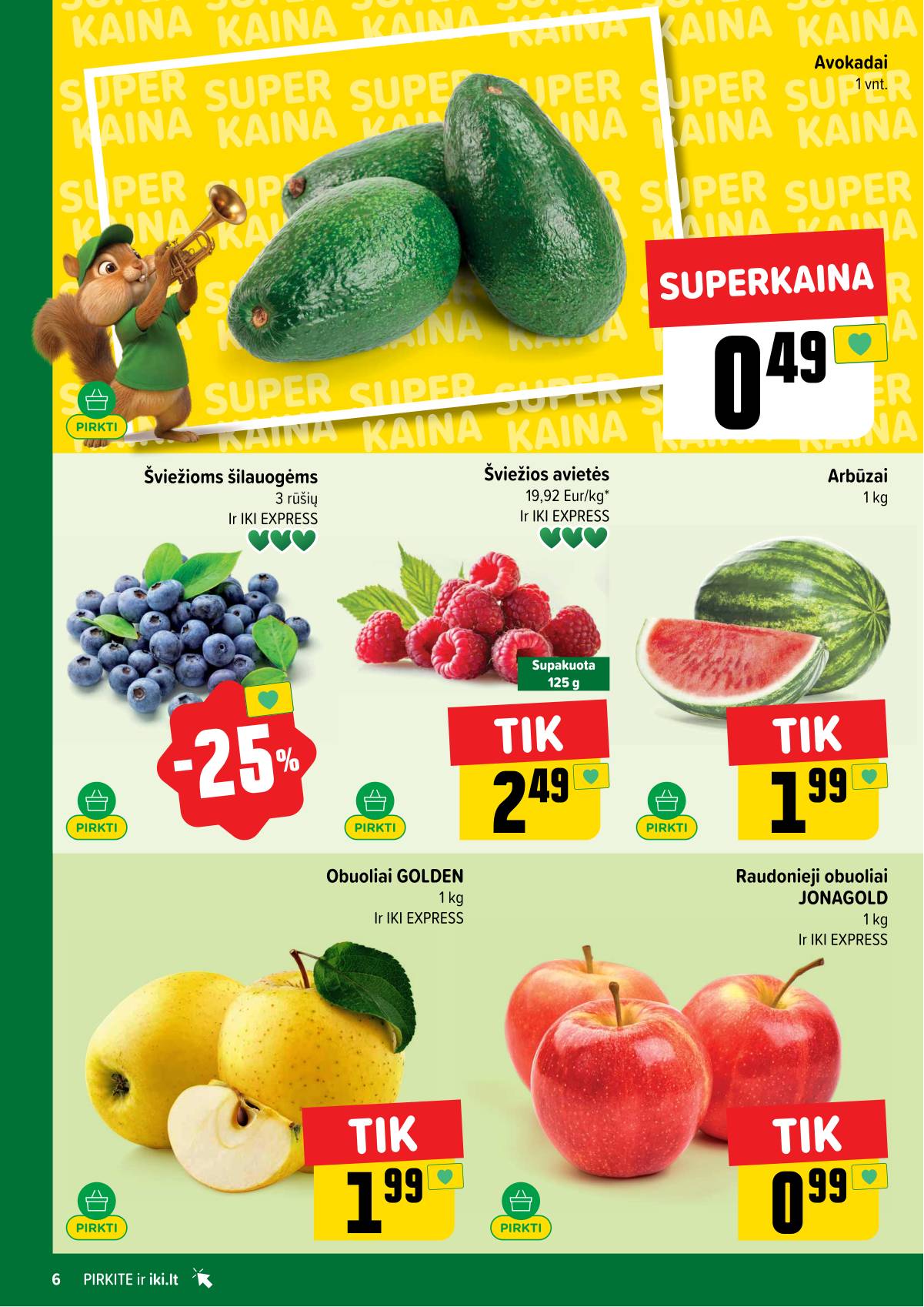 Iki - IKI akcijų leidinys 6 puslapis