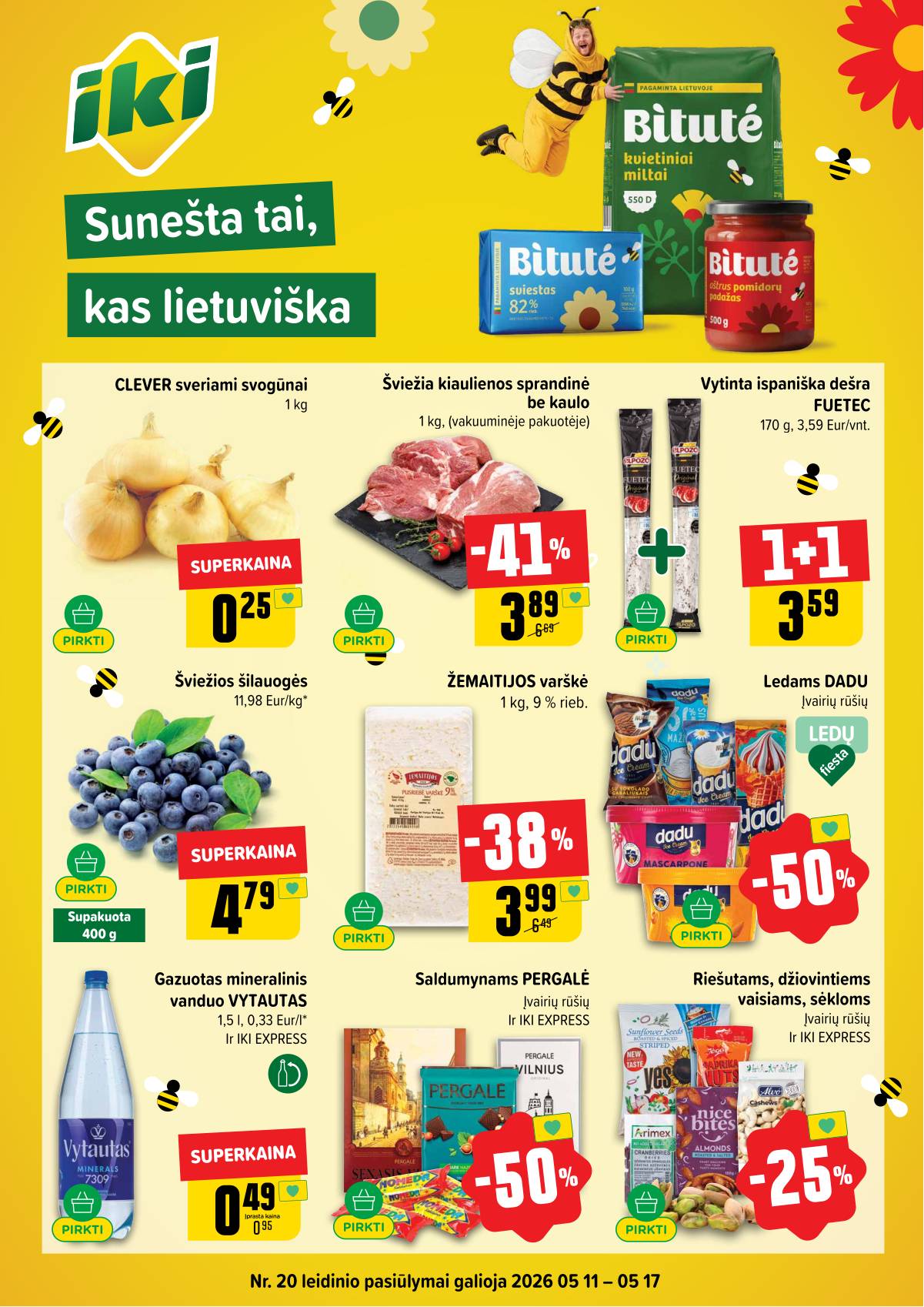 Iki - IKI akcijų leidinys 1 puslapis