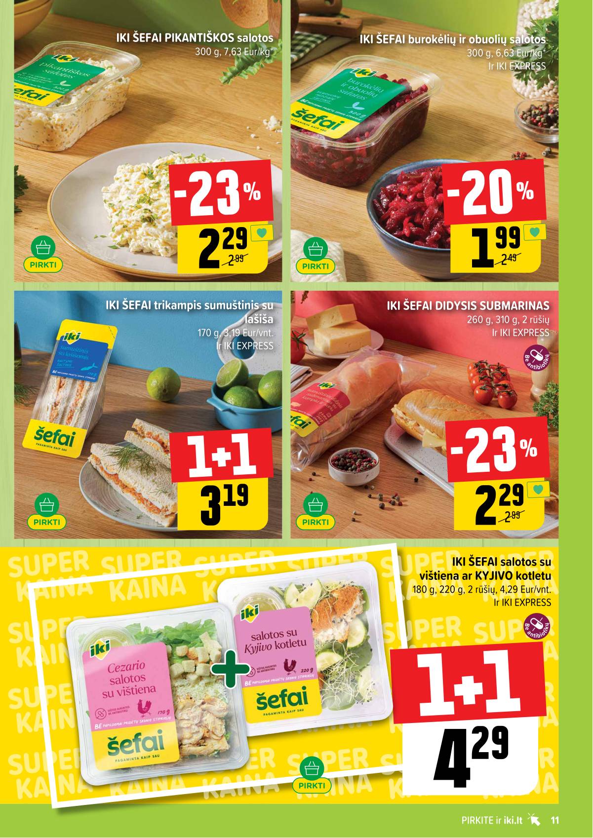 Iki - IKI akcijų leidinys 11 puslapis