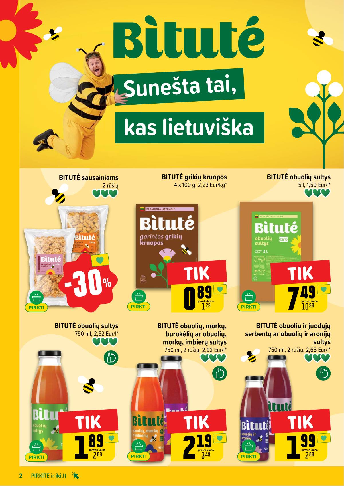 Iki - IKI akcijų leidinys 2 puslapis