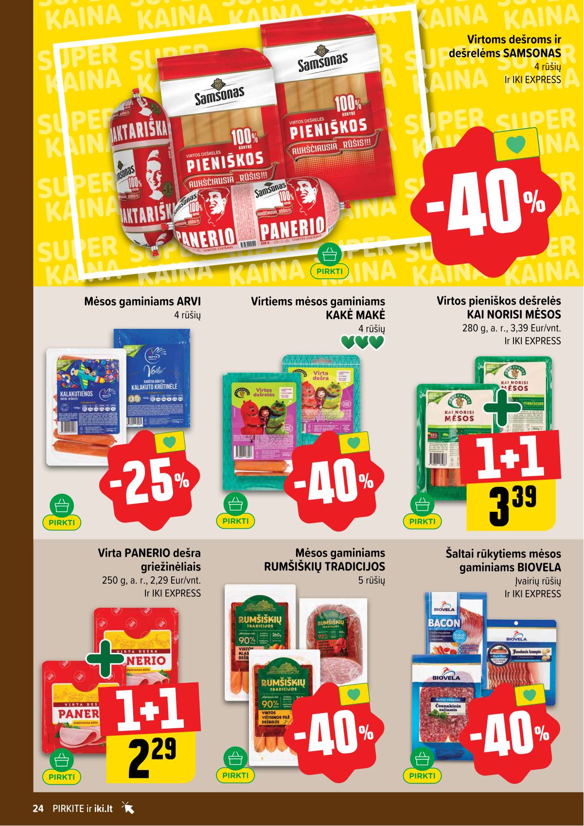 Iki - IKI akcijų leidinys 24 puslapis