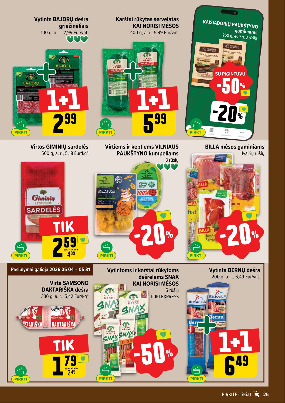 Iki - IKI akcijų leidinys 25 puslapis