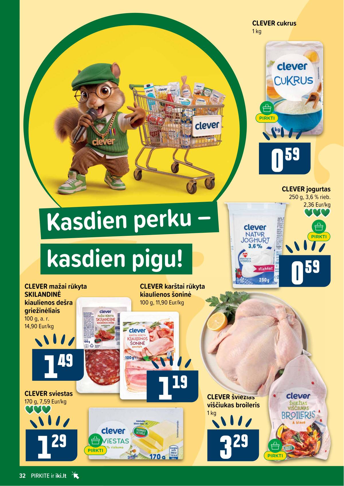 Iki - IKI akcijų leidinys 32 puslapis