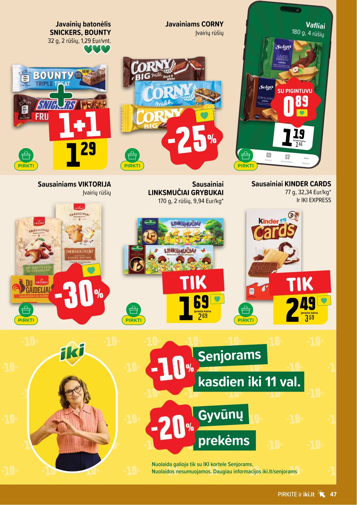 Iki - IKI akcijų leidinys 47 puslapis