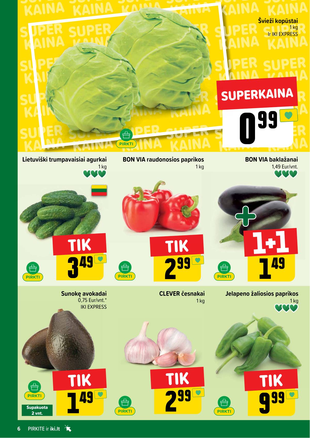 Iki - IKI akcijų leidinys 6 puslapis