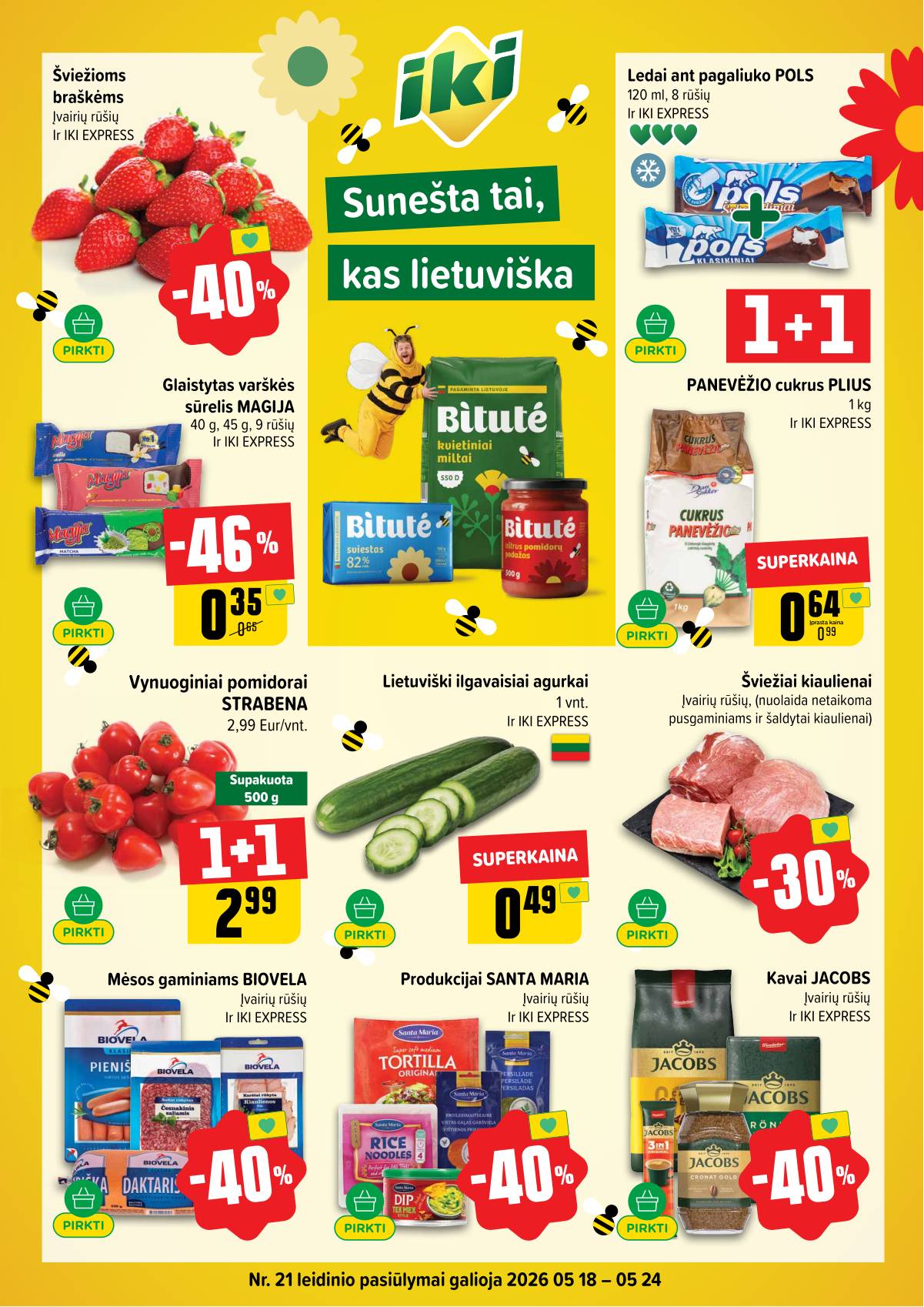 Iki - IKI akcijų leidinys 1 puslapis