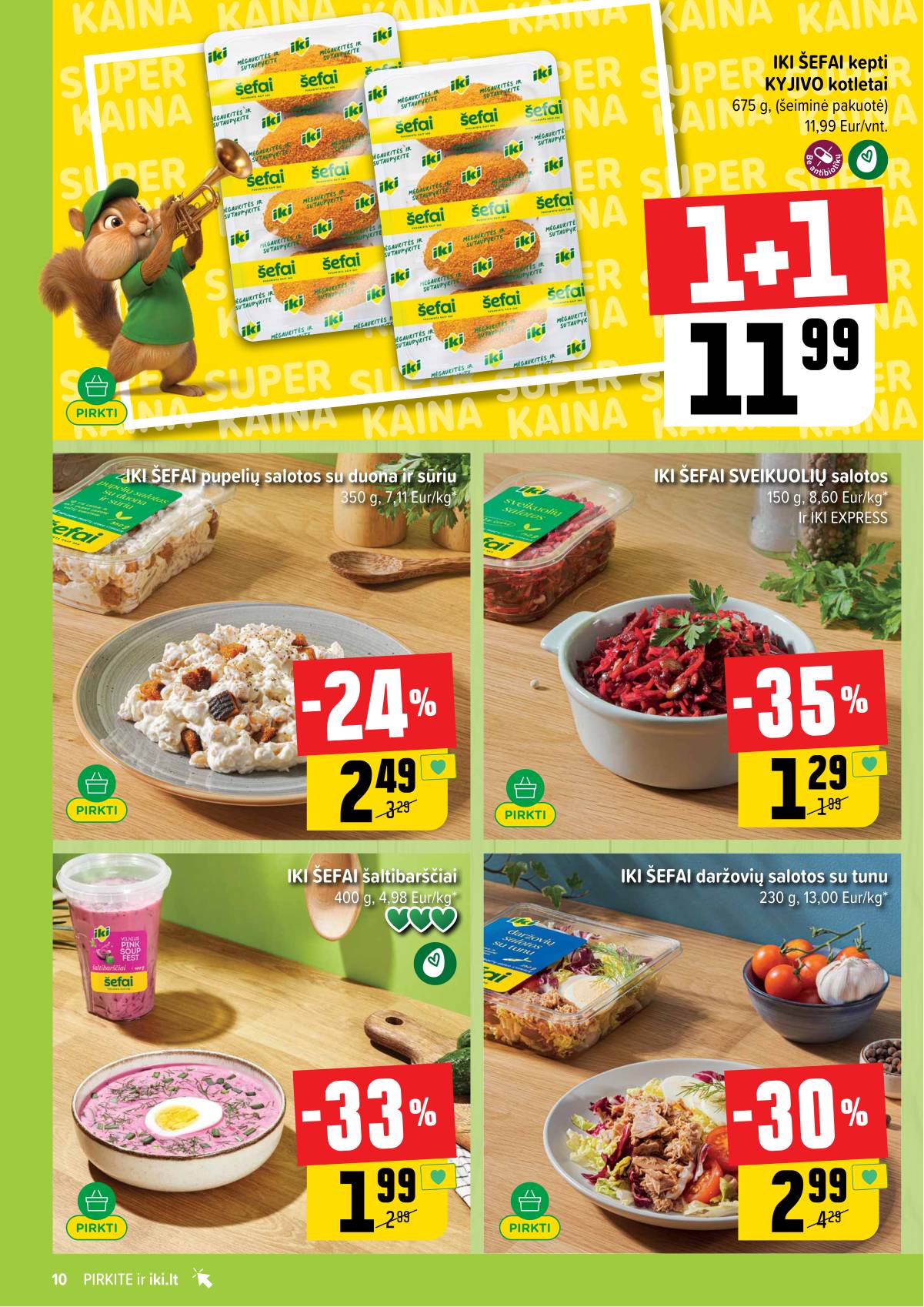 Iki - IKI akcijų leidinys 10 puslapis