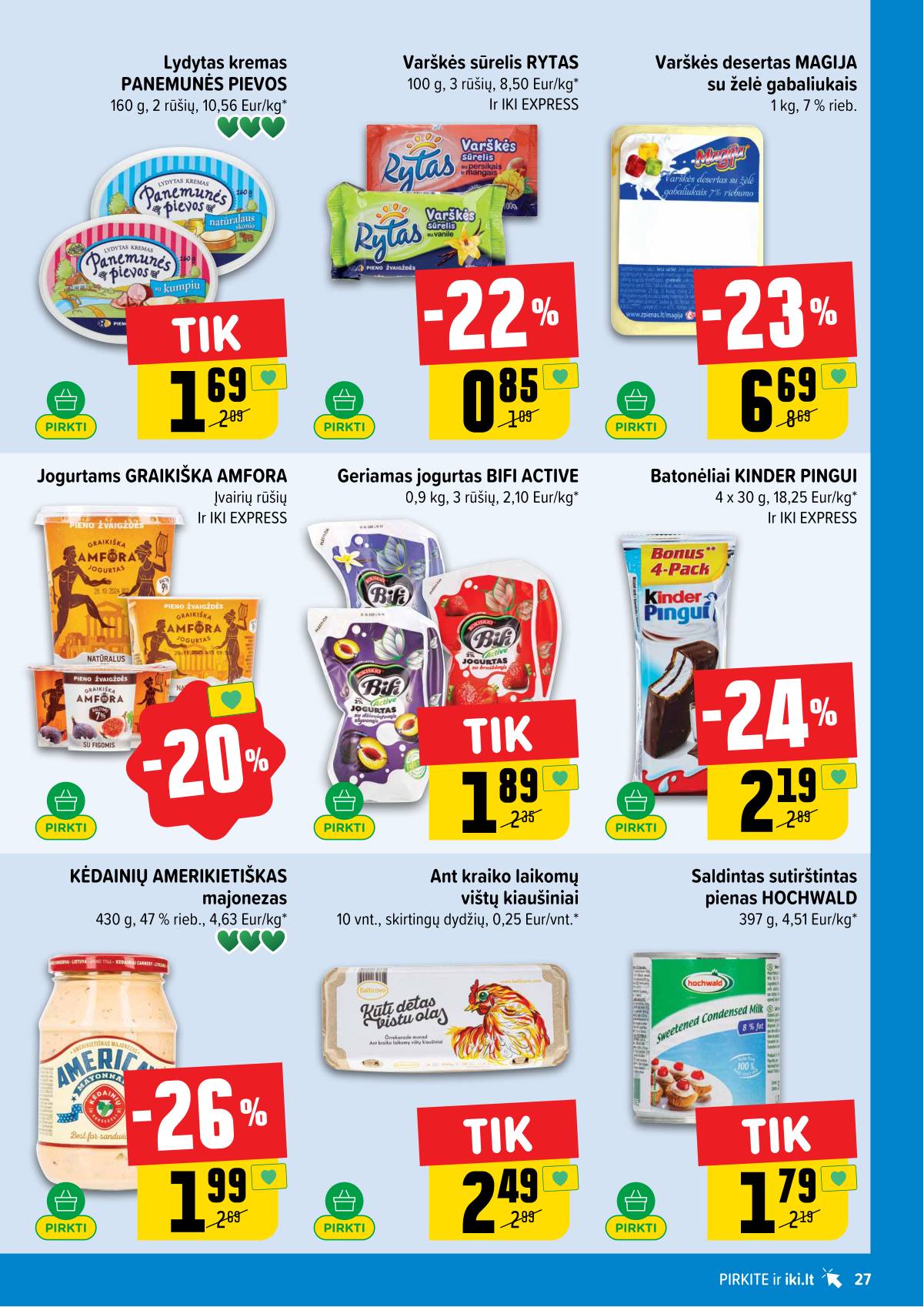 Iki - IKI akcijų leidinys 27 puslapis