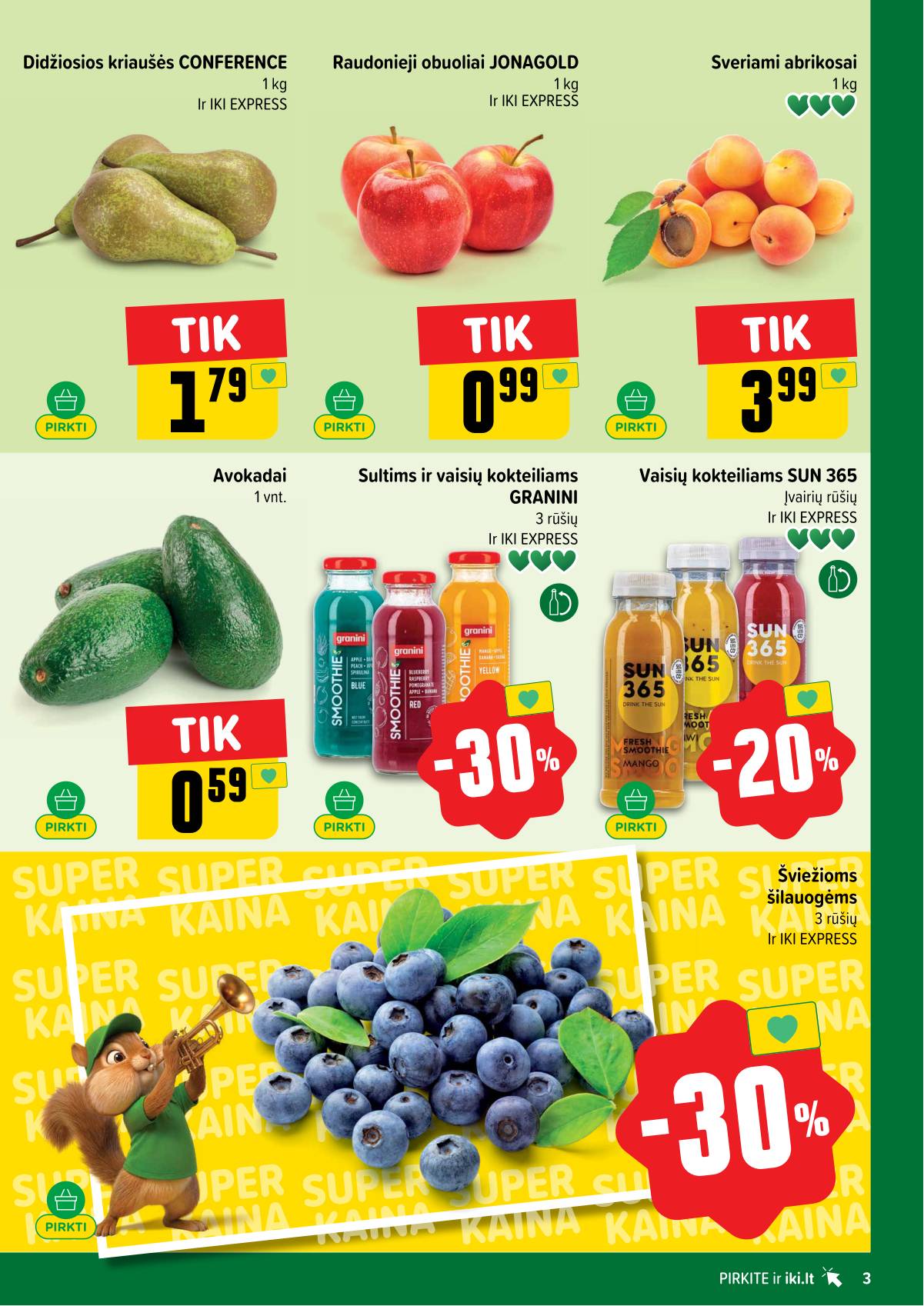 Iki - IKI akcijų leidinys 3 puslapis
