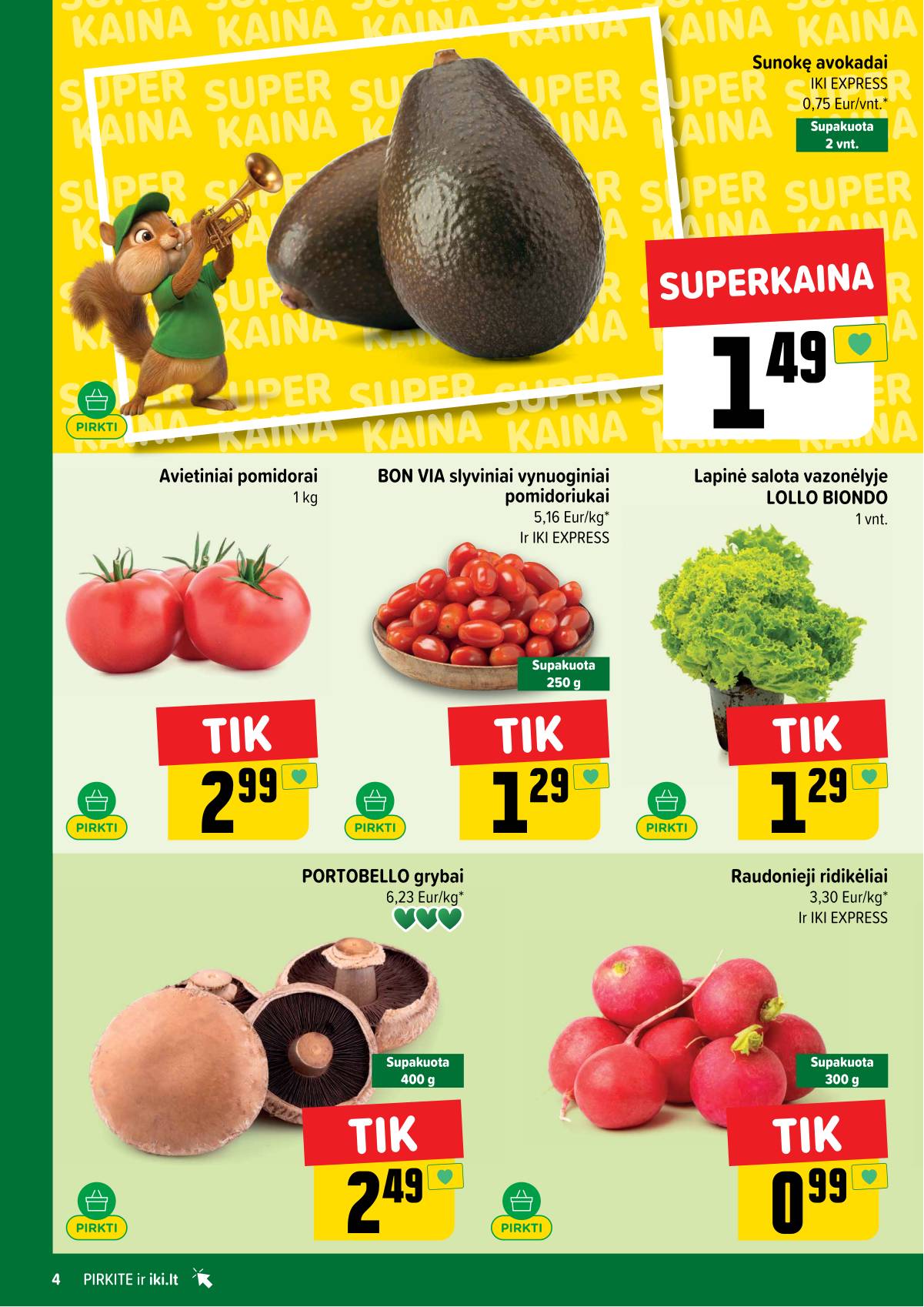Iki - IKI akcijų leidinys 4 puslapis