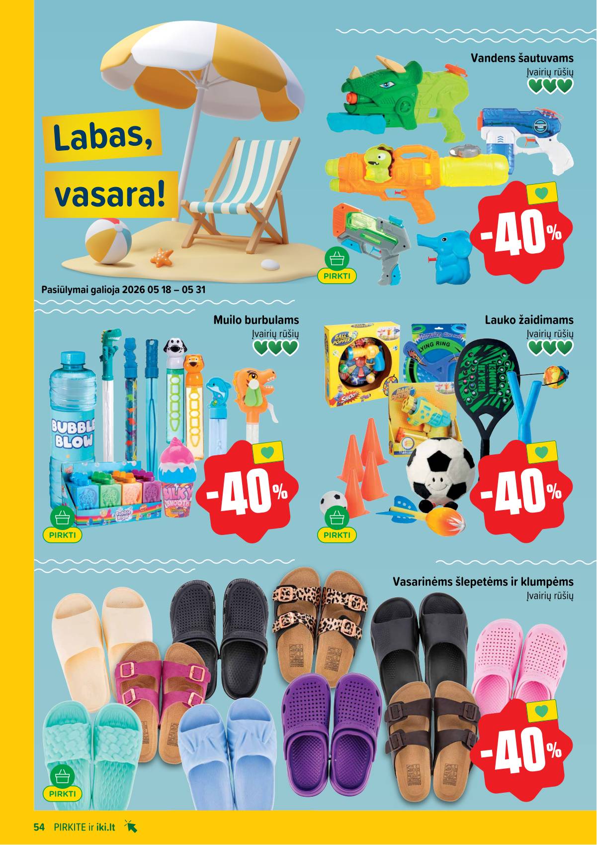 Iki - IKI akcijų leidinys 54 puslapis