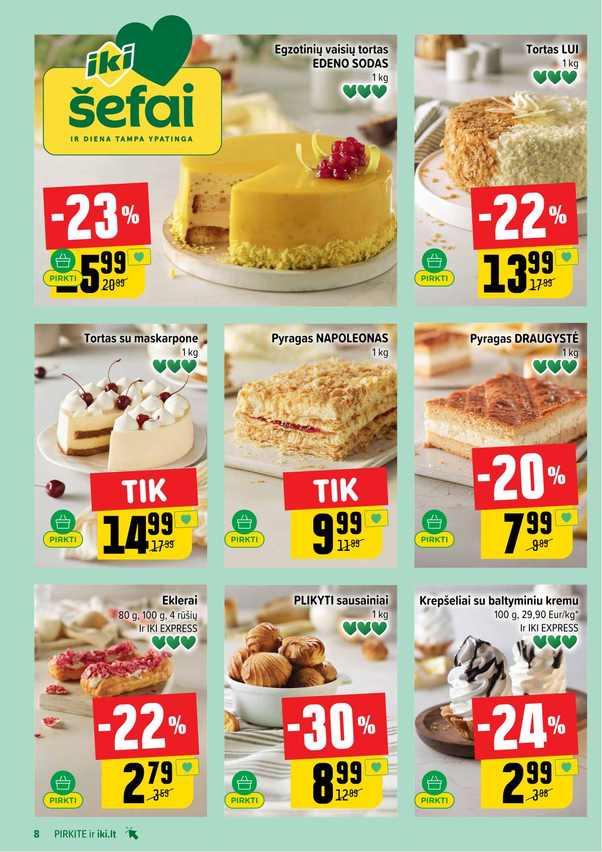 Iki - IKI akcijų leidinys 8 puslapis