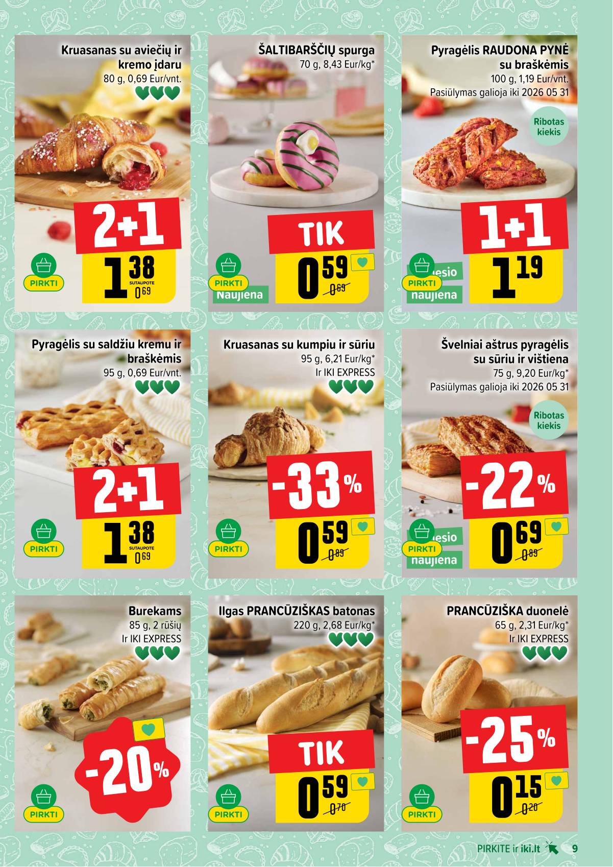 Iki - IKI akcijų leidinys 9 puslapis