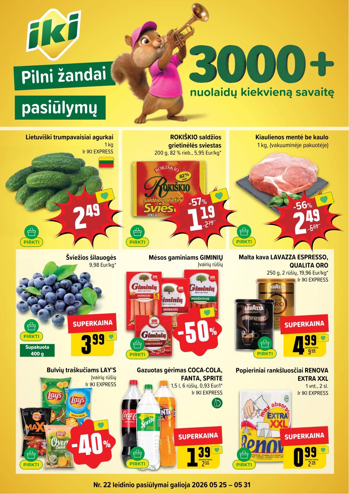 Iki - IKI akcijų leidinys 1 puslapis