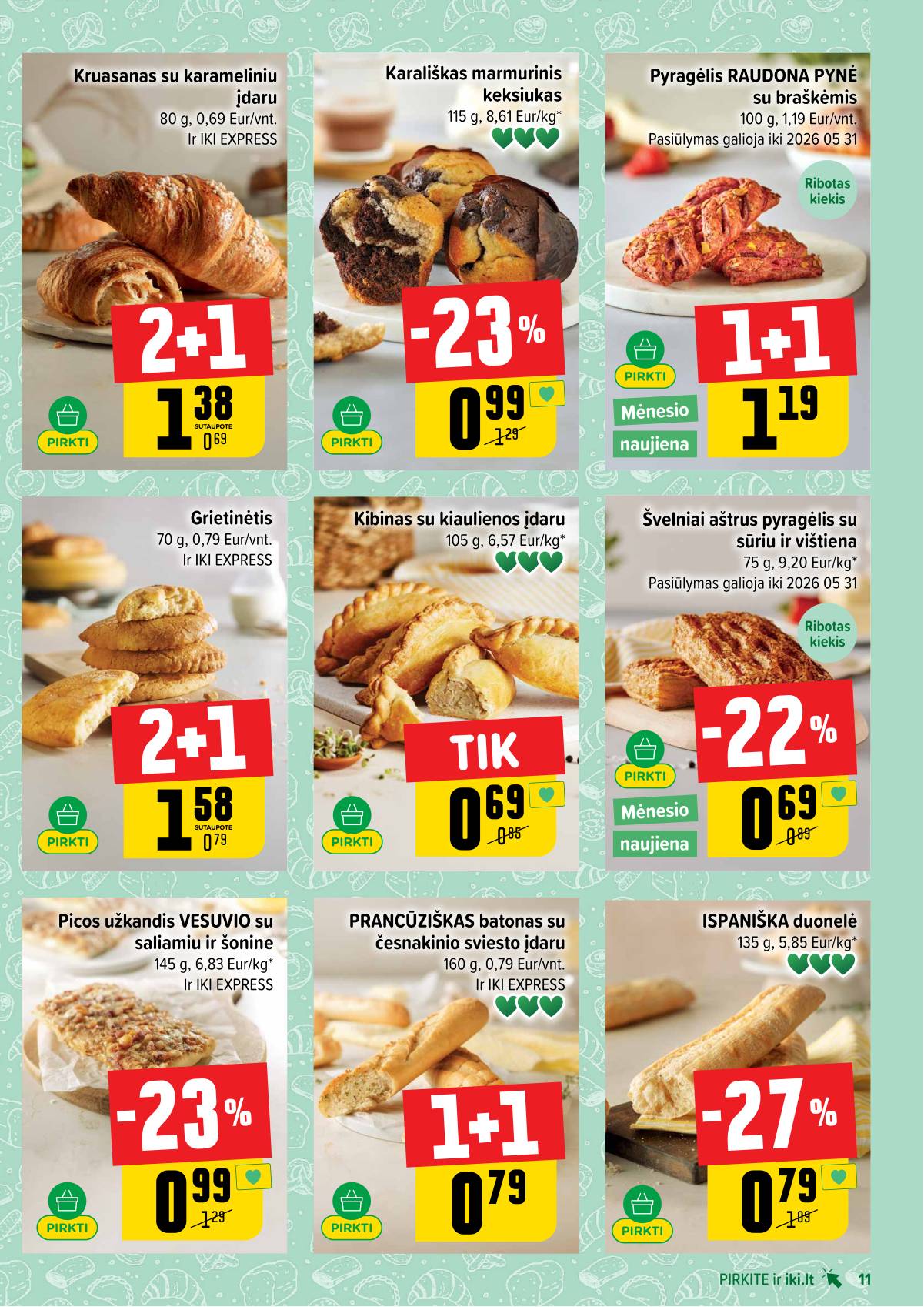 Iki - IKI akcijų leidinys 11 puslapis