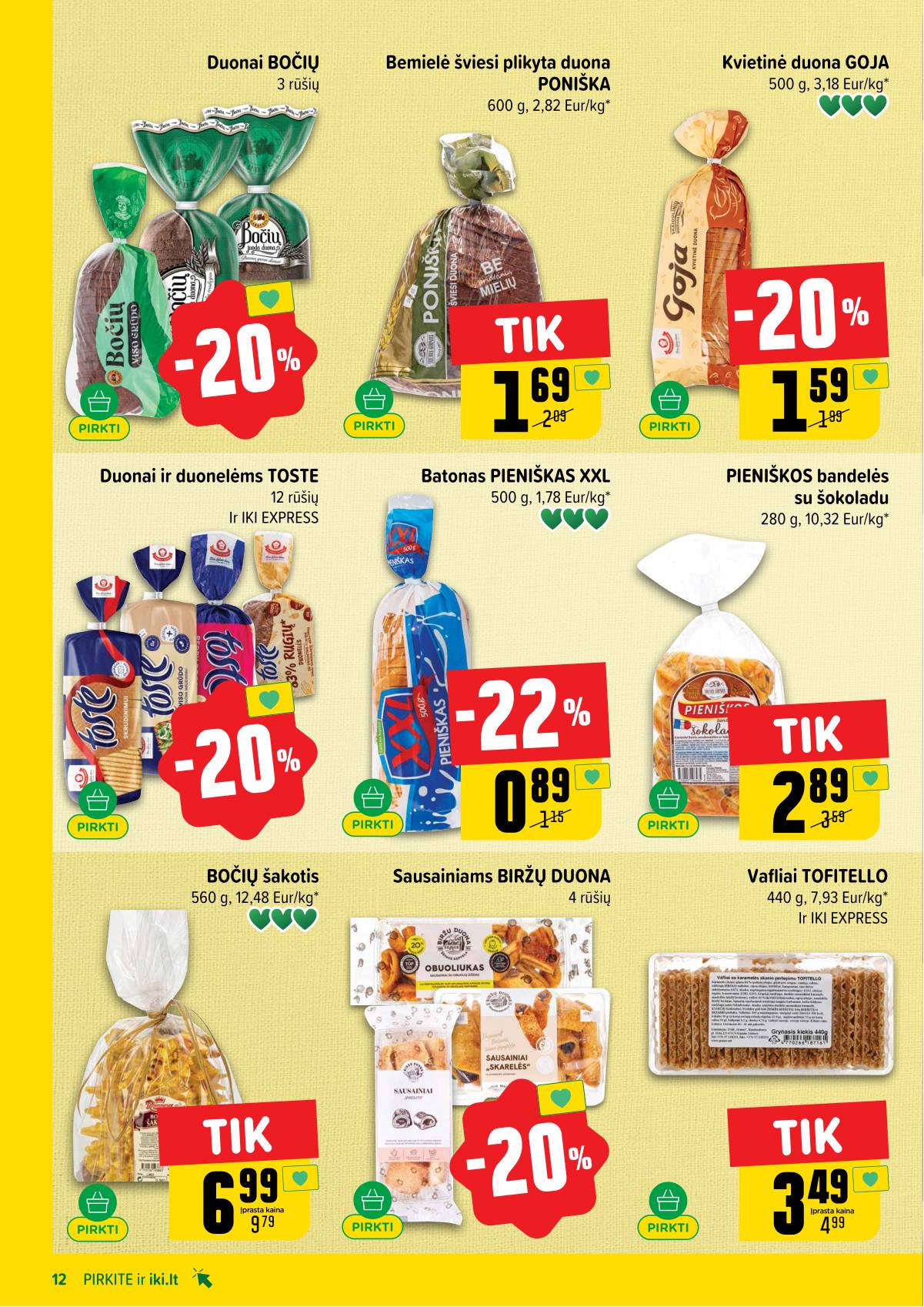 Iki - IKI akcijų leidinys 12 puslapis