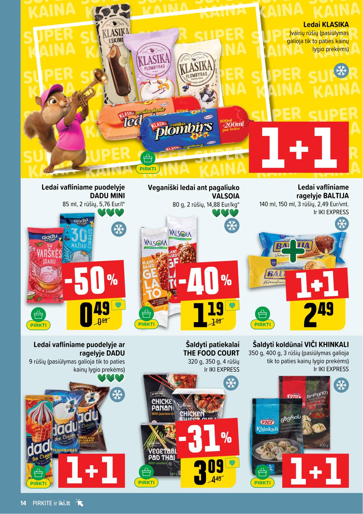 Iki - IKI akcijų leidinys 14 puslapis
