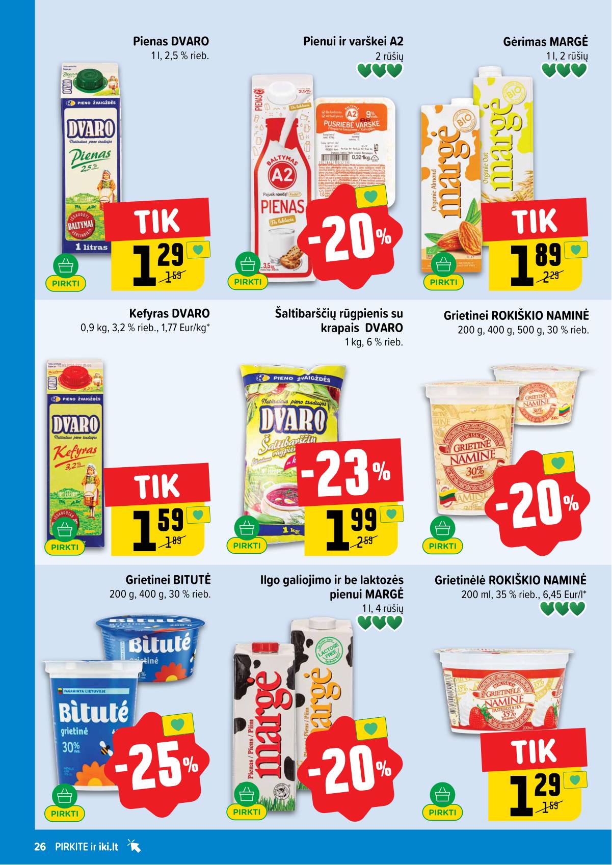 Iki - IKI akcijų leidinys 26 puslapis