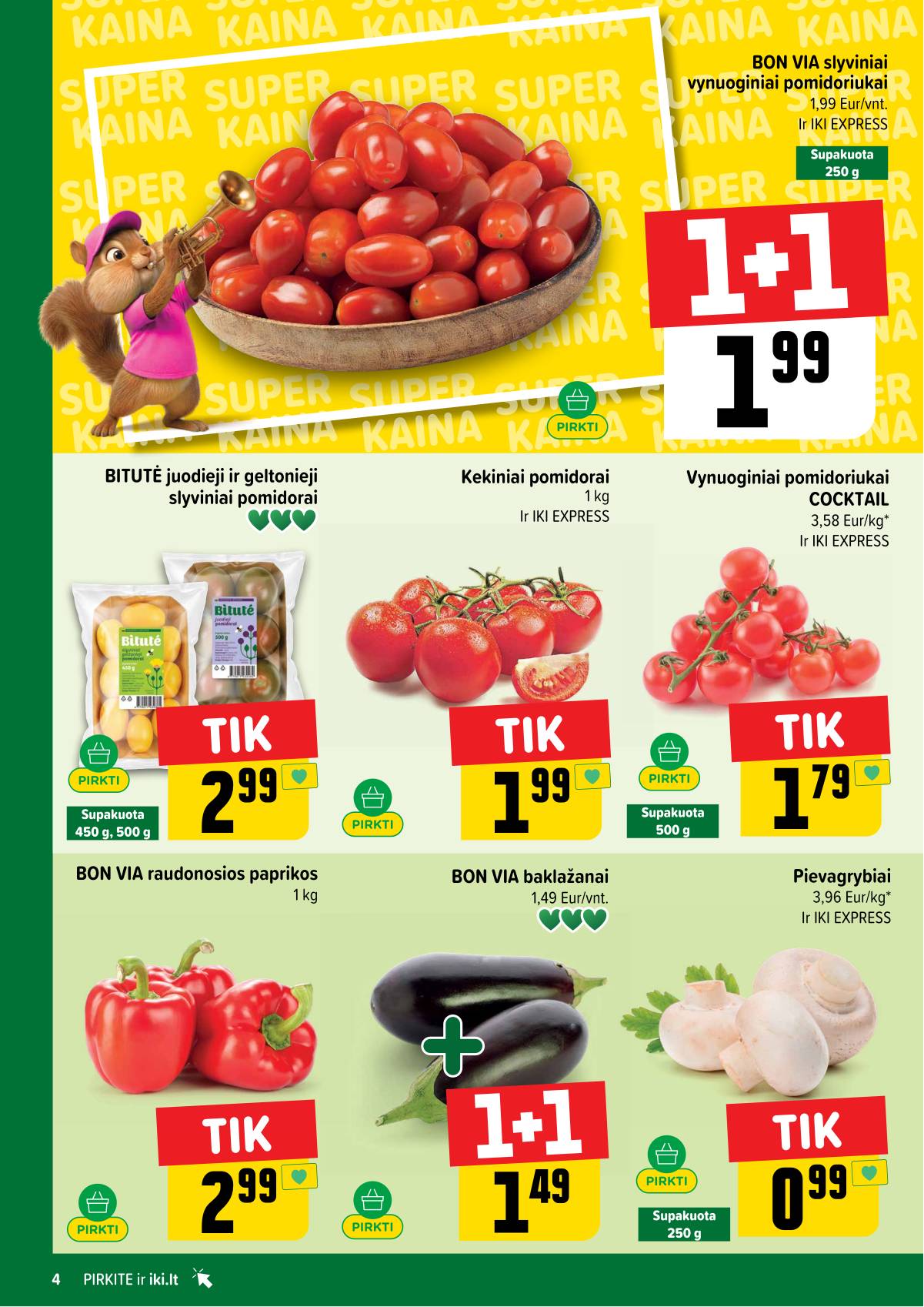 Iki - IKI akcijų leidinys 4 puslapis