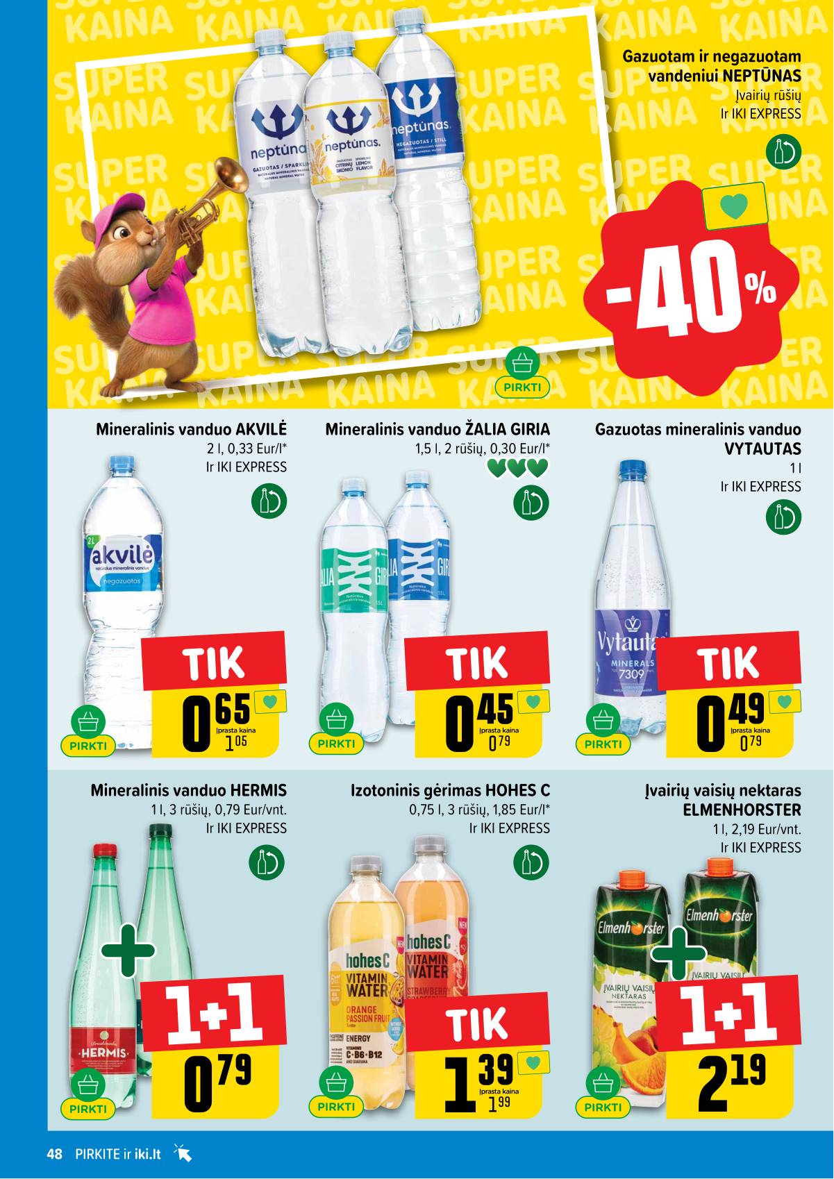 Iki - IKI akcijų leidinys 48 puslapis