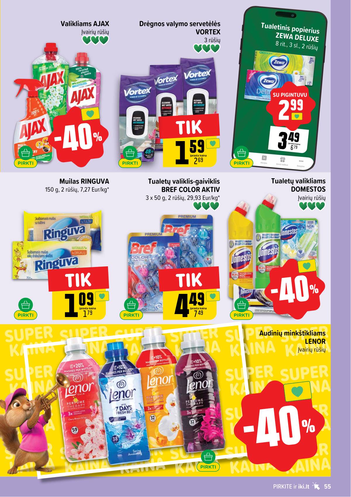 Iki - IKI akcijų leidinys 55 puslapis