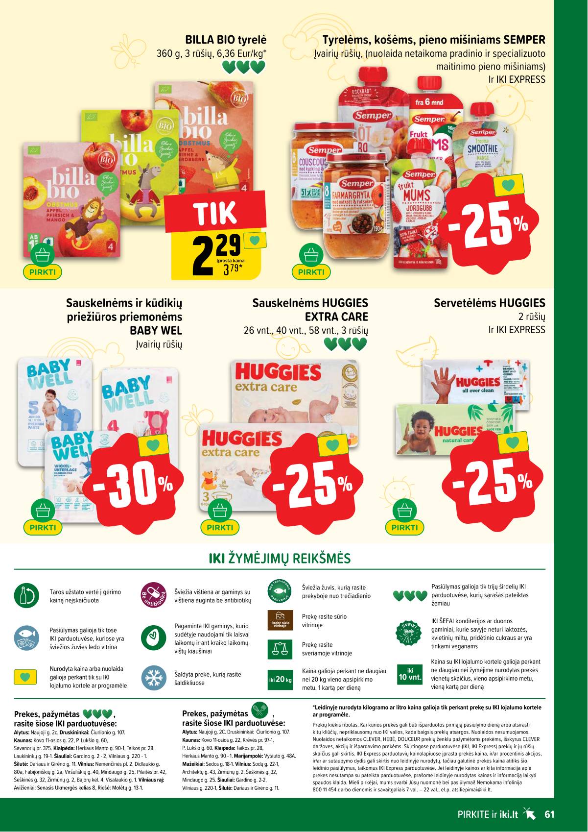Iki - IKI akcijų leidinys 61 puslapis