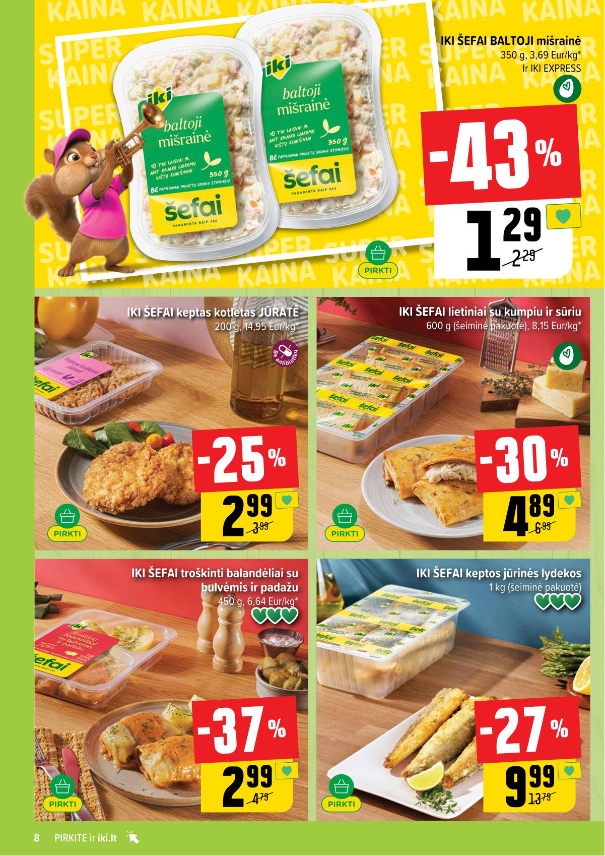 Iki - IKI akcijų leidinys 8 puslapis