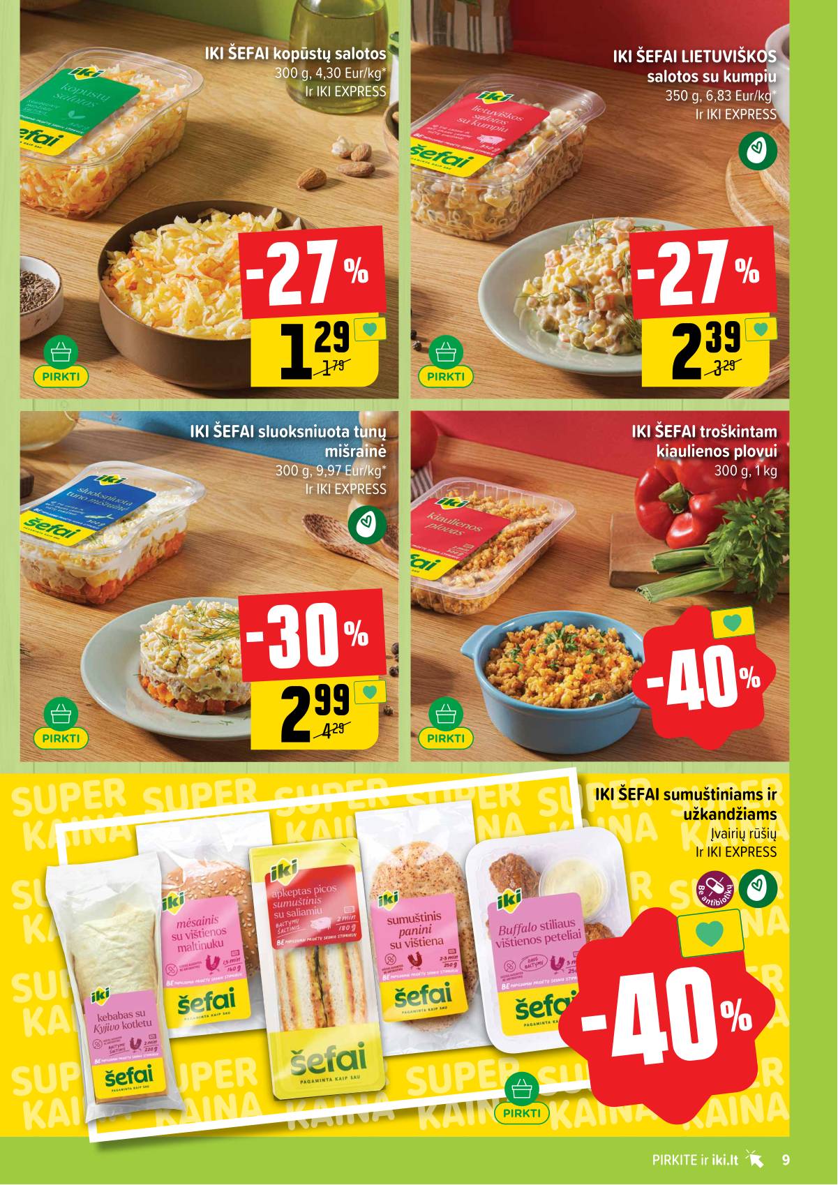 Iki - IKI akcijų leidinys 9 puslapis
