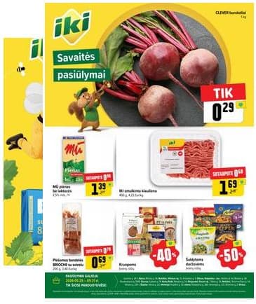 Iki - Specialūs pasiūlymai IKI parduotuvės klientams 2026-05-25 – 2026-05-31
