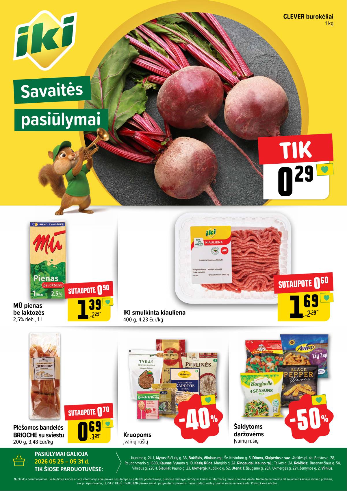 Iki - Specialūs pasiūlymai IKI parduotuvės klientams 1 puslapis