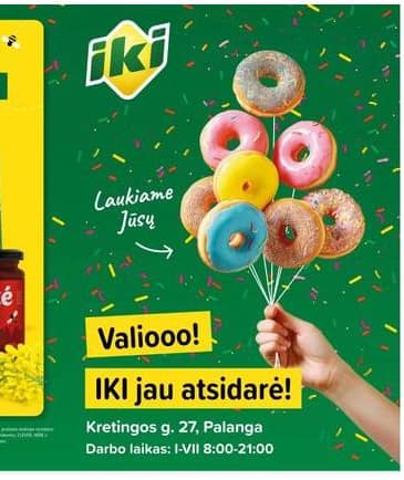 Iki - Specialūs pasiūlymai IKI Kopa parduotuvės klientams 2026-05-28 – 2026-05-31