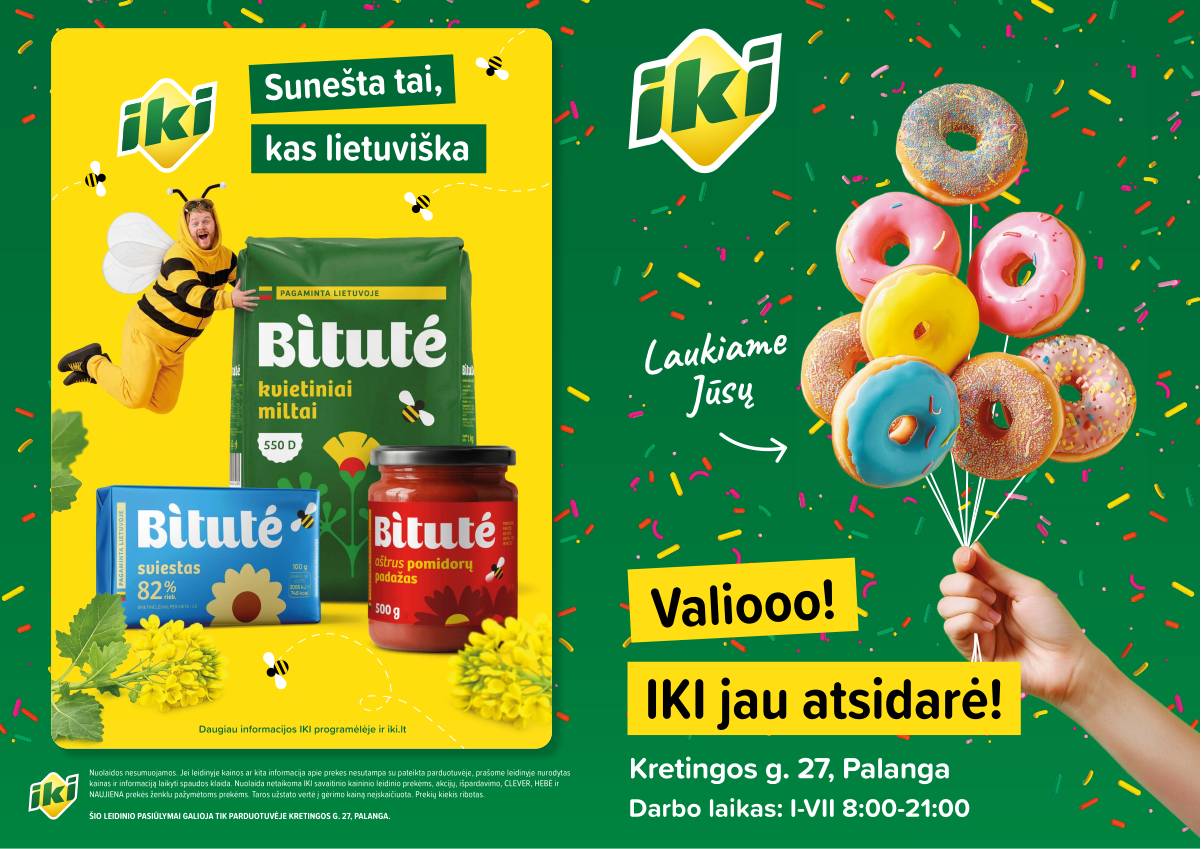 Iki - Specialūs pasiūlymai IKI Kopa parduotuvės klientams 1 puslapis