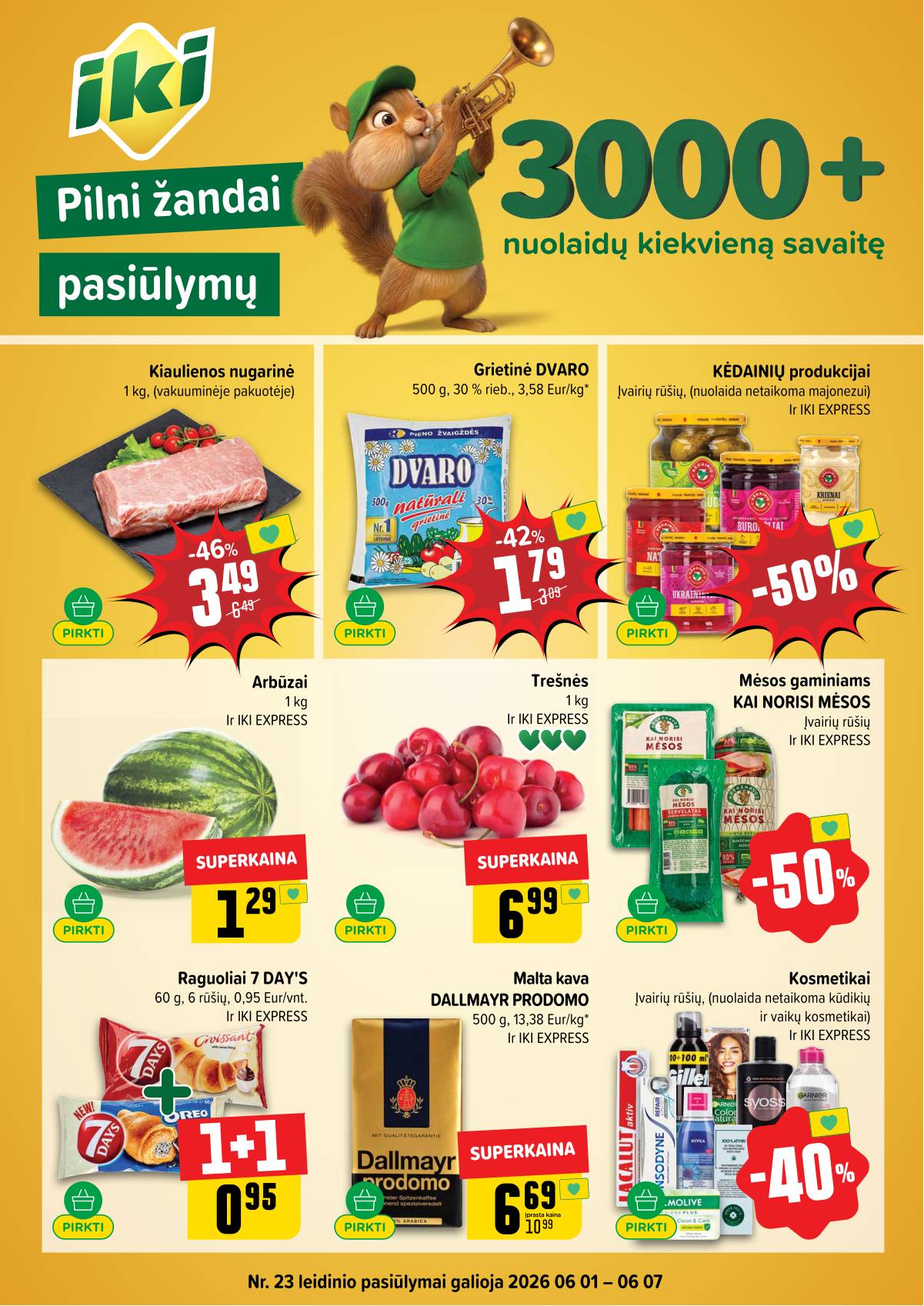 Iki - IKI akcijų leidinys 1 puslapis