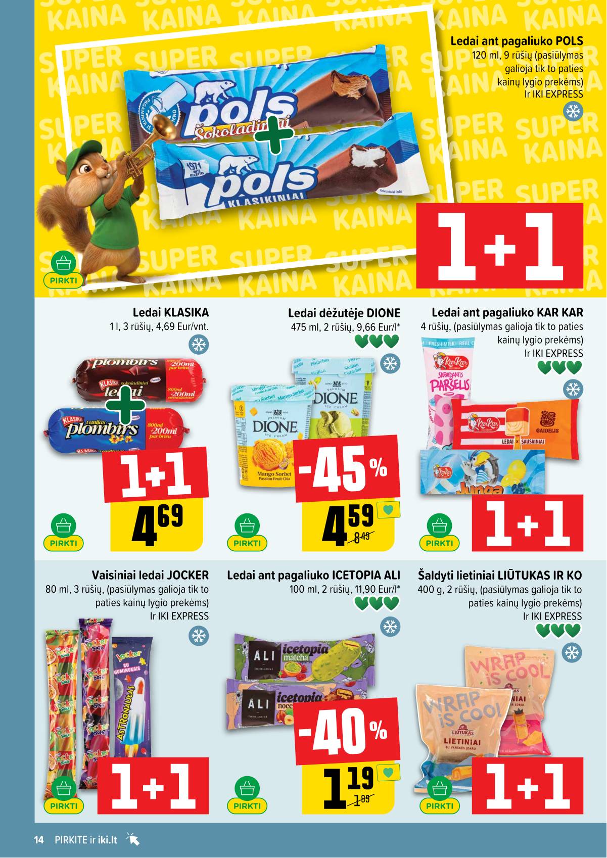 Iki - IKI akcijų leidinys 14 puslapis