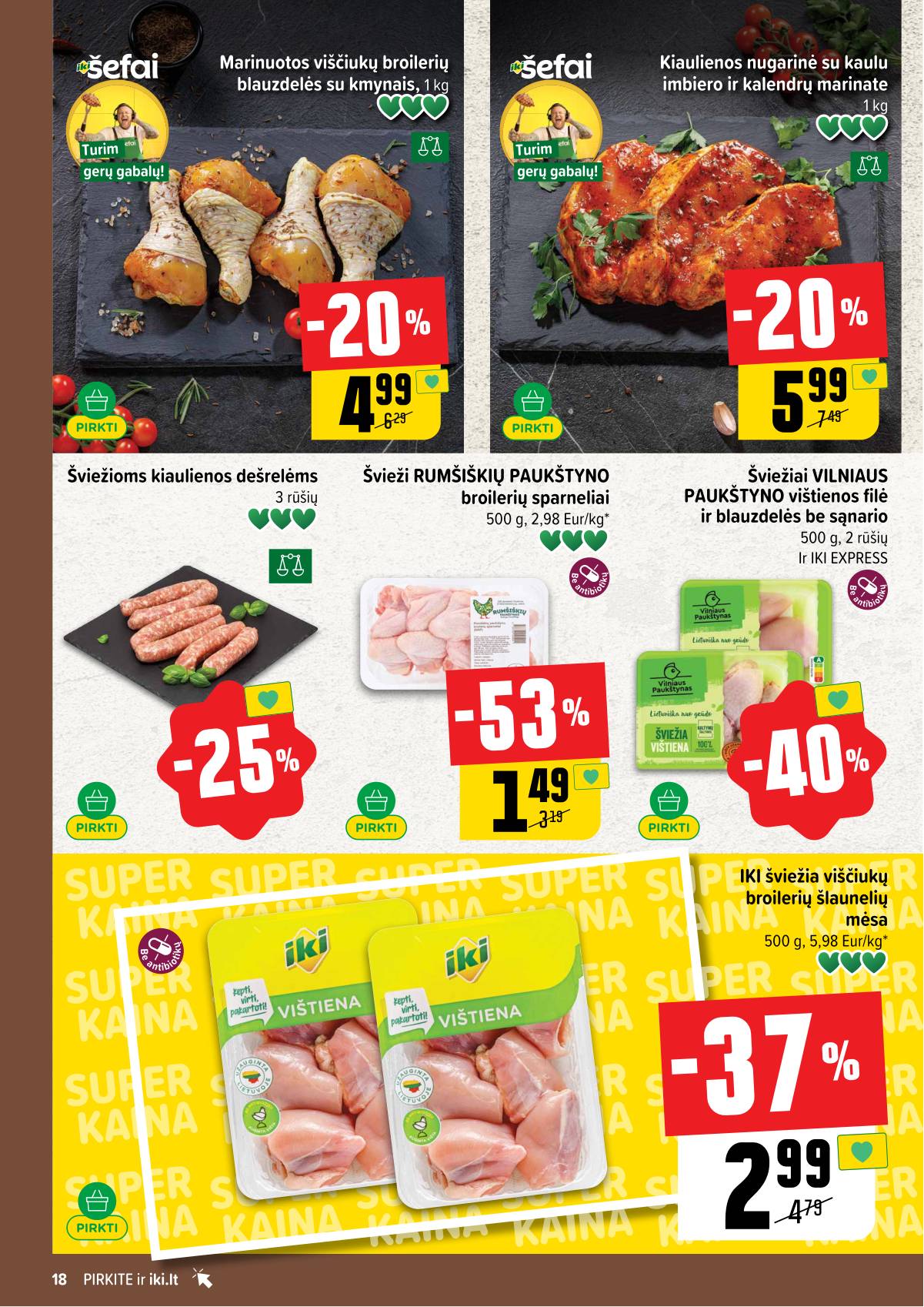 Iki - IKI akcijų leidinys 18 puslapis