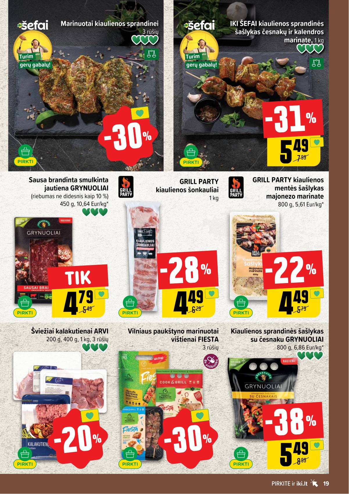 Iki - IKI akcijų leidinys 19 puslapis