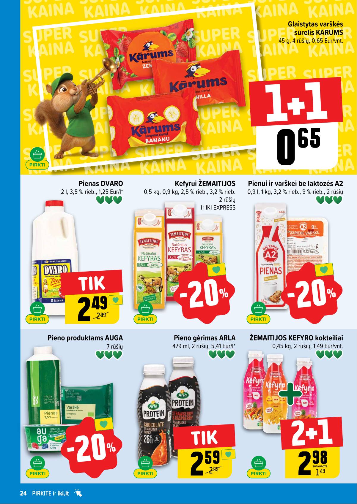 Iki - IKI akcijų leidinys 24 puslapis