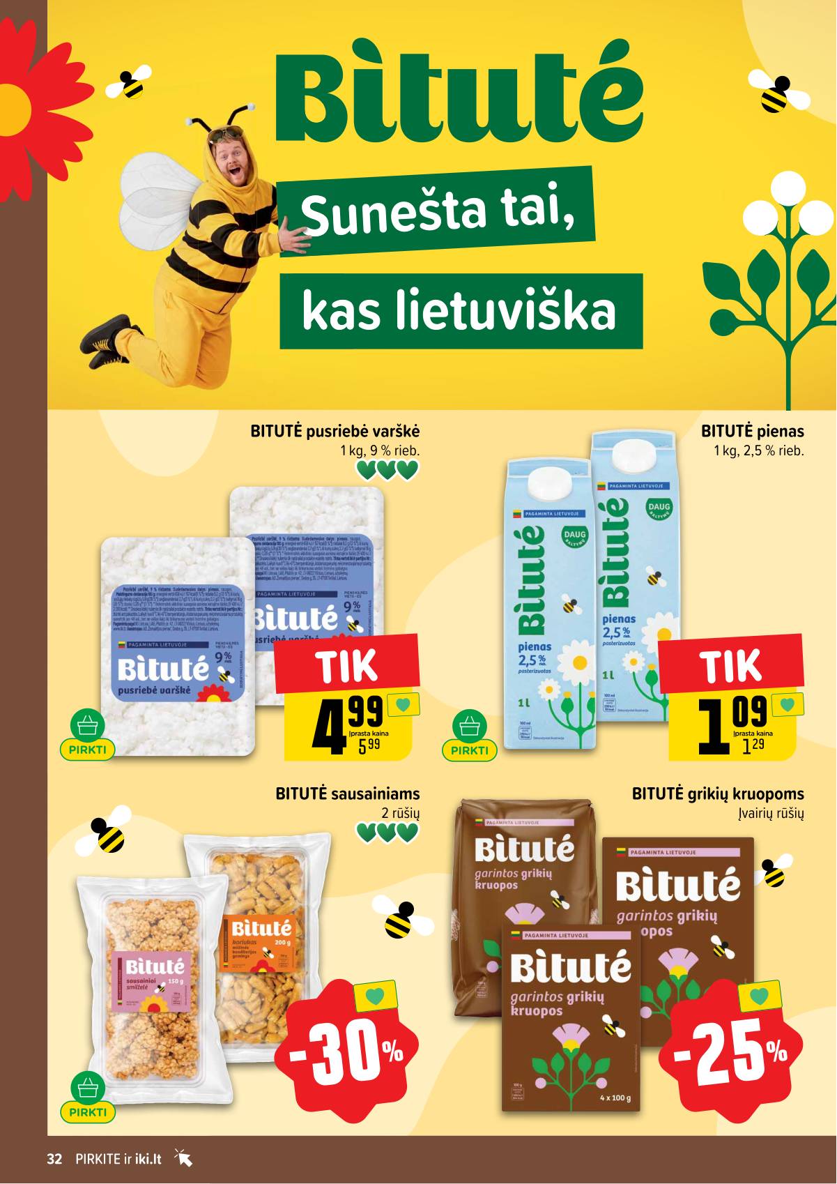 Iki - IKI akcijų leidinys 32 puslapis